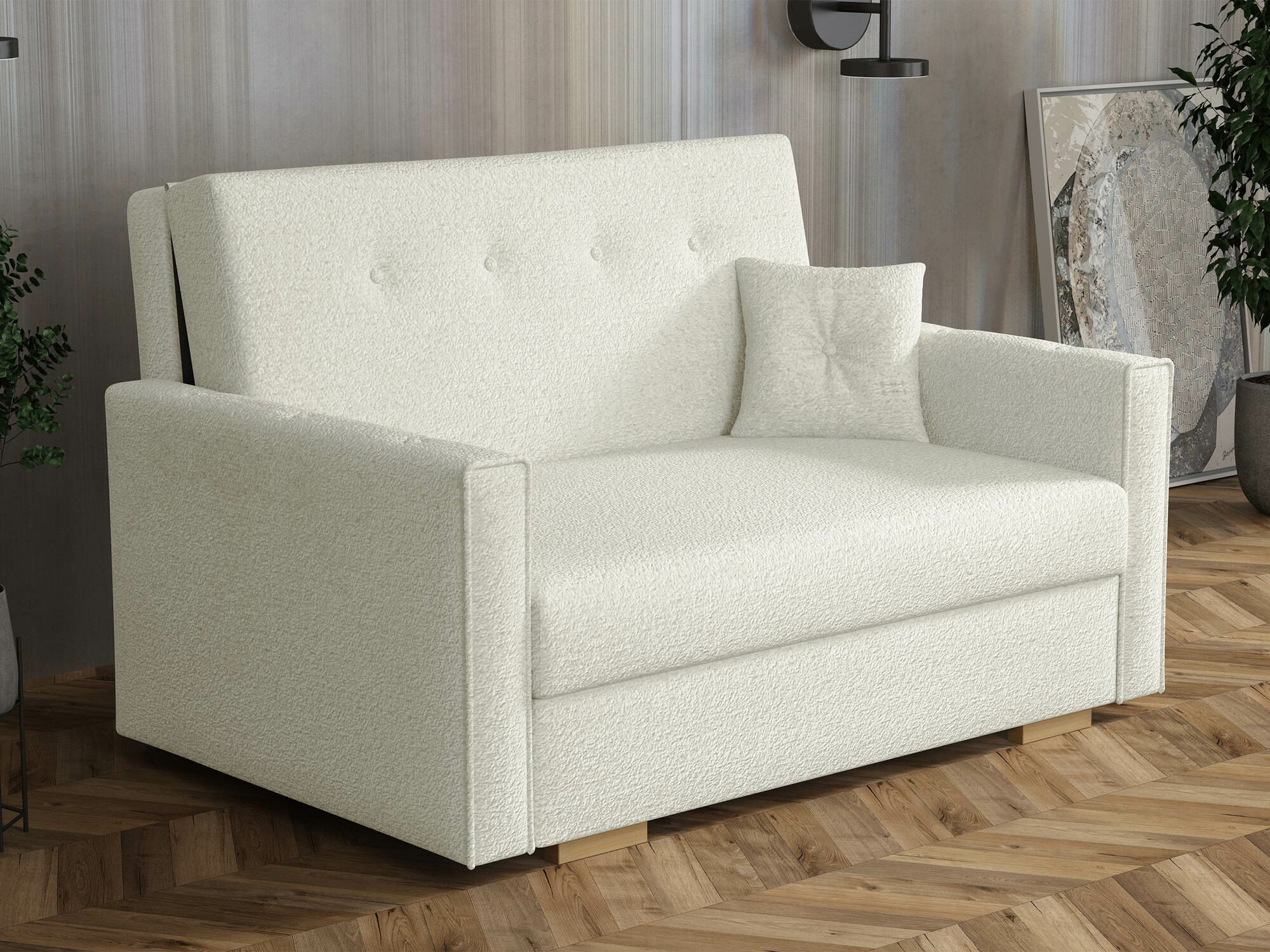 Sofá-cama Caelrin II (Coral 15)