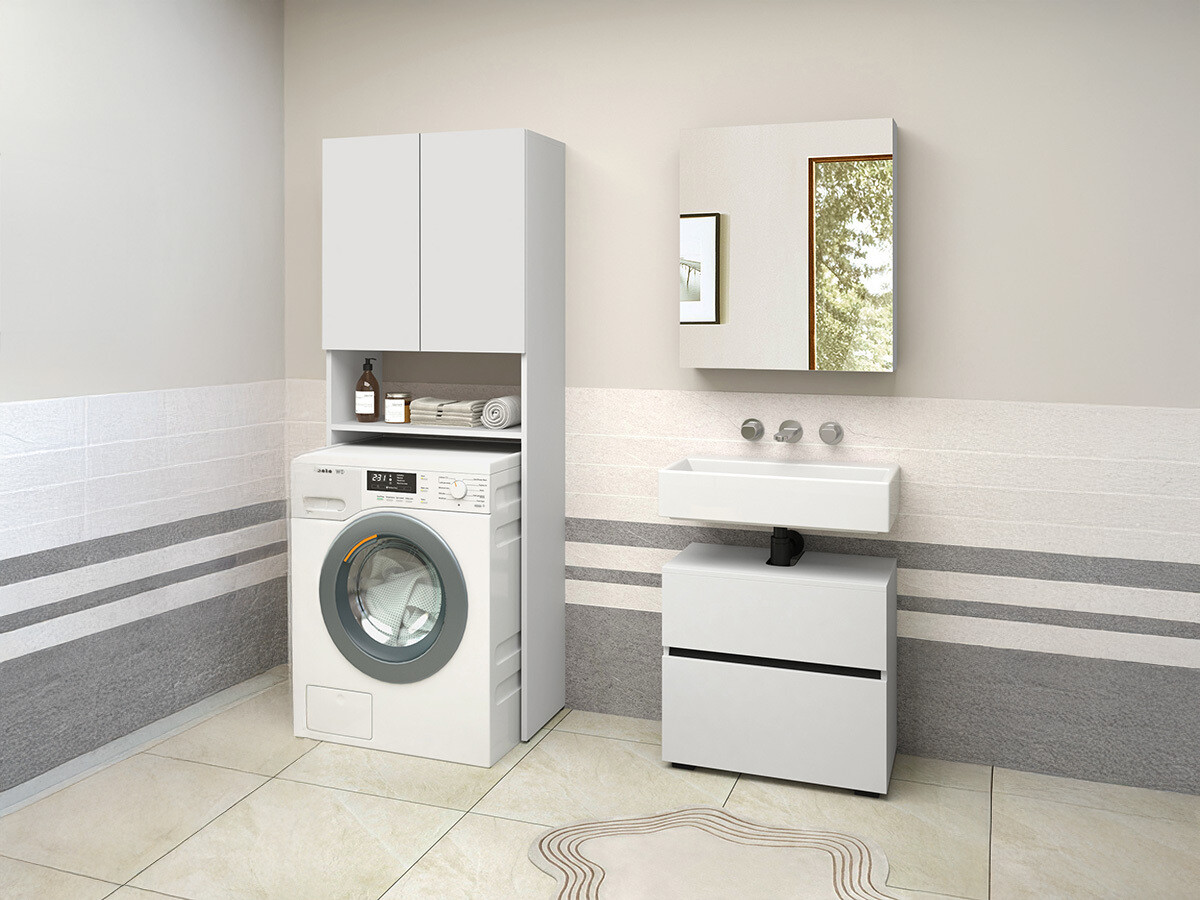 Prateleira para casa de banho Soncamu 114 (Branco)