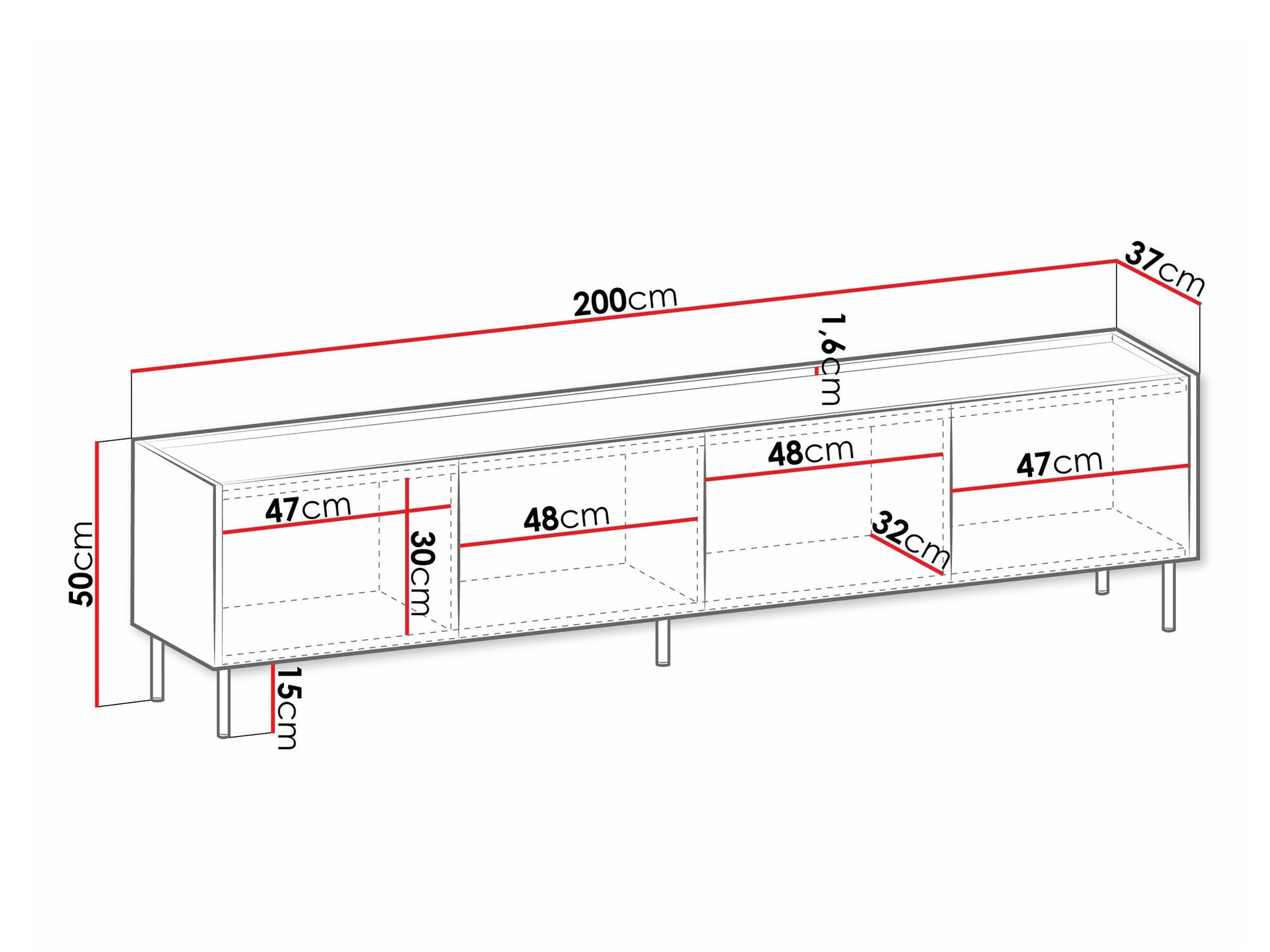 Móvel de TV Comfivo Belviro I