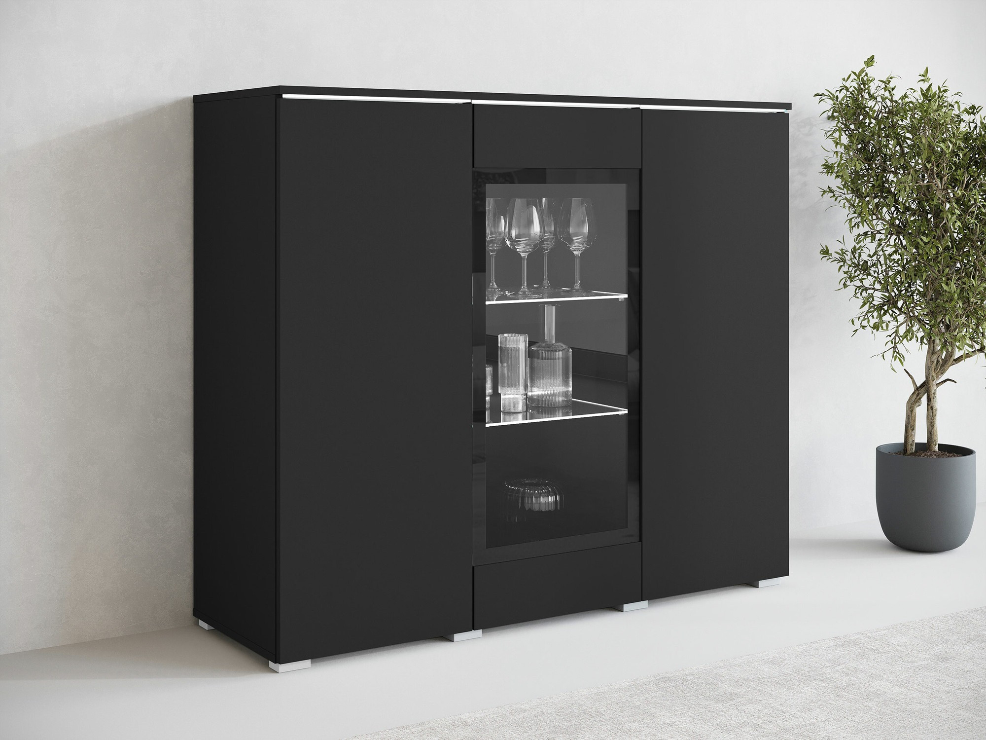 Aparador Sarasota 186 (Grafite)