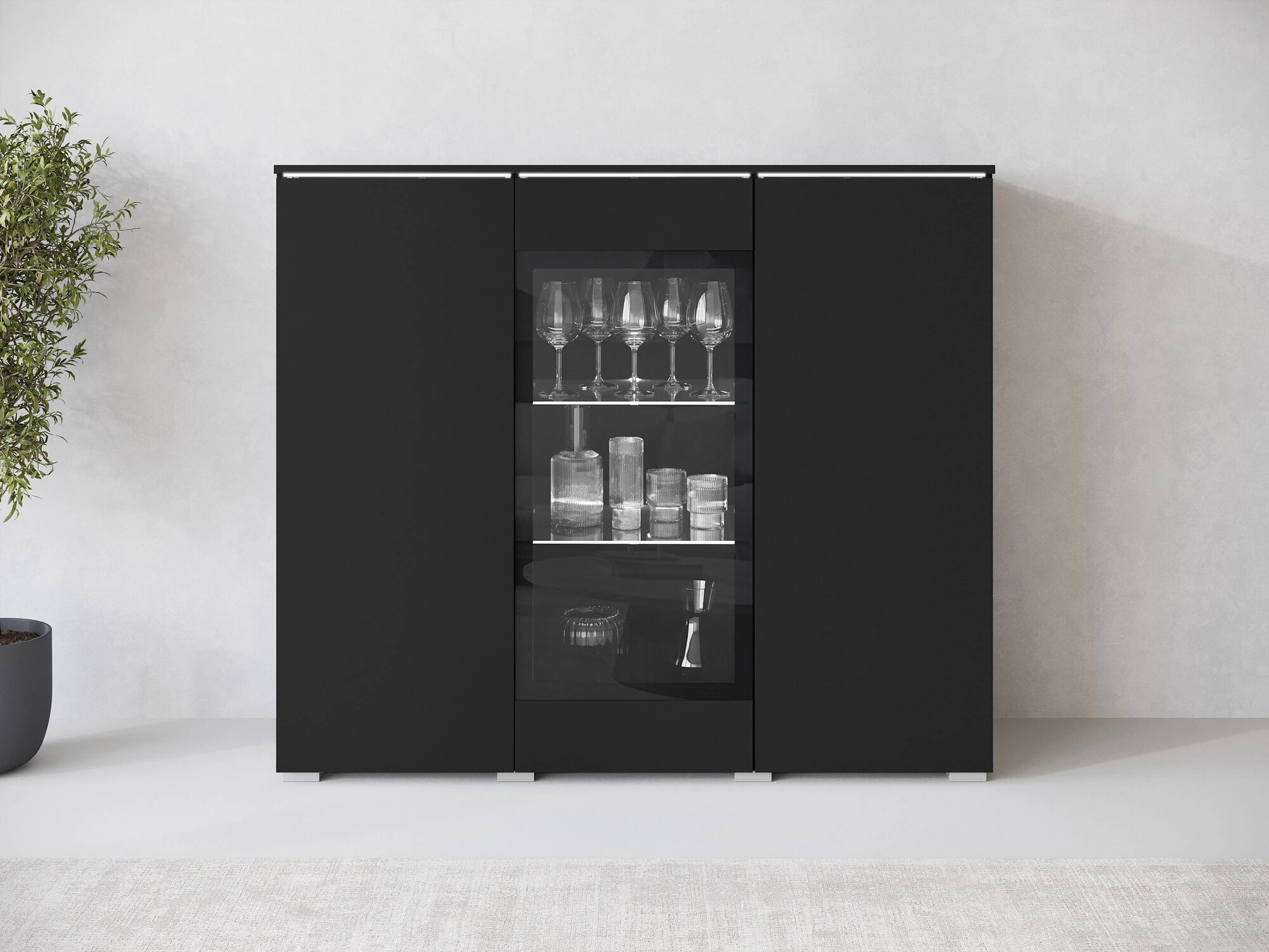 Aparador Sarasota 186 (Grafite)