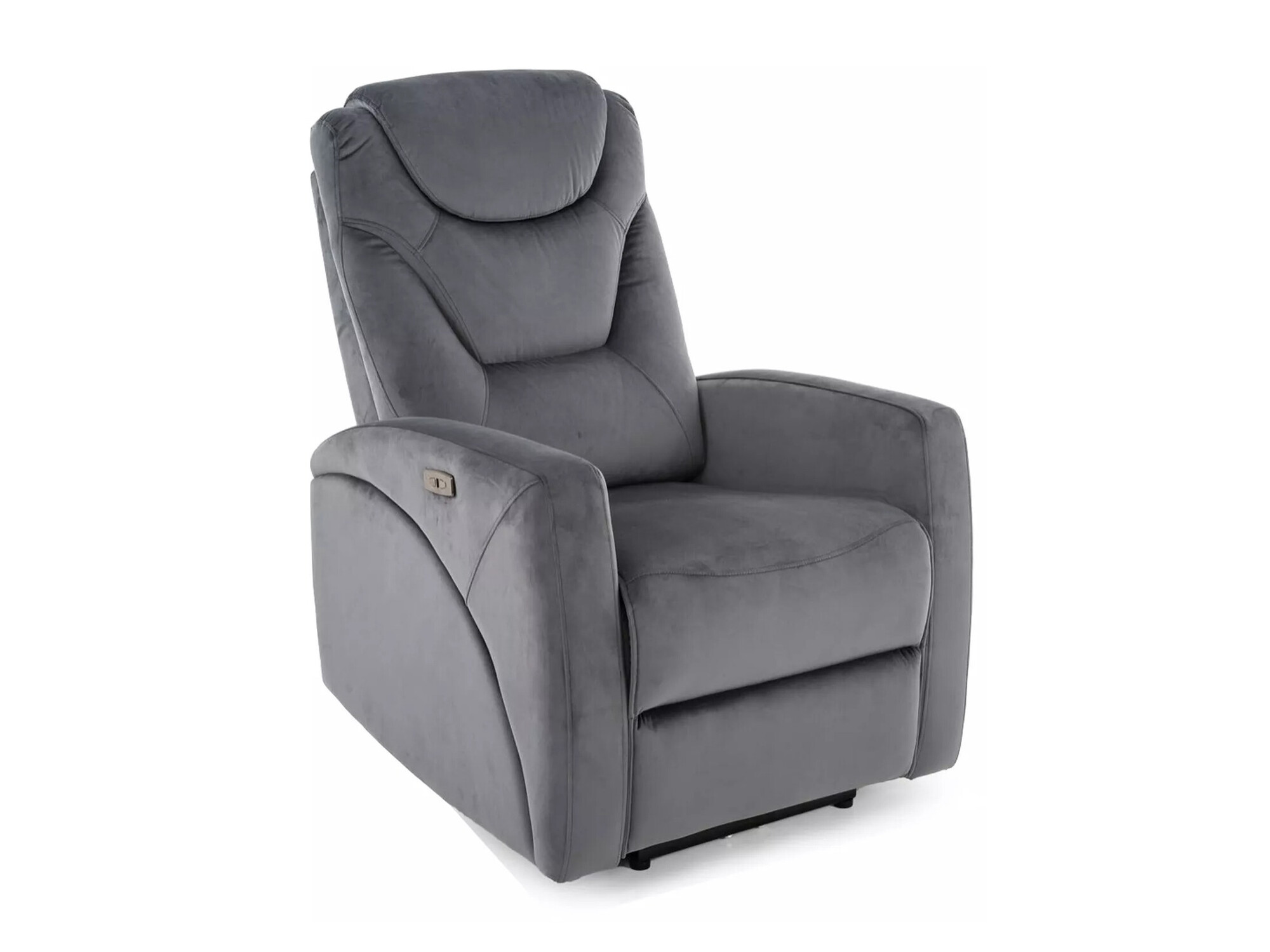 Poltrona reclinável Detroit 167 (Cinzento escuro)