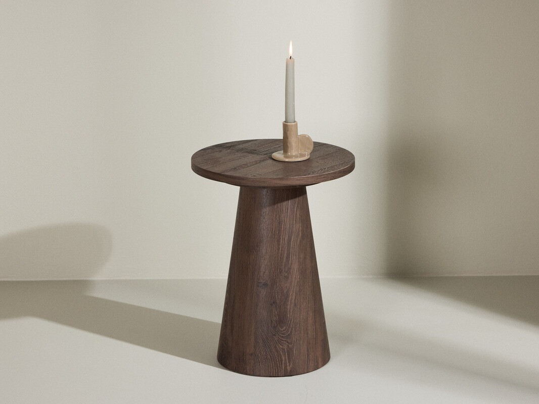 Mesa de apoio Dallas 4765 (Castanho escuro)