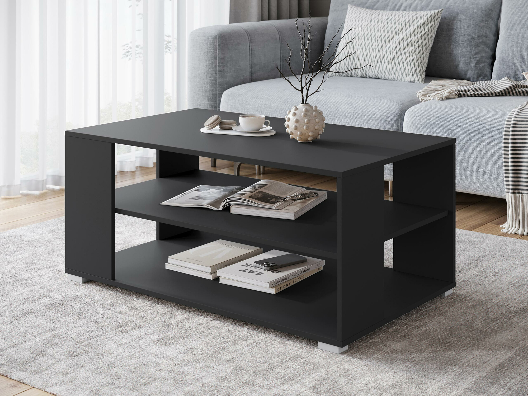 Mesa de centro Sarasota 187 (Grafite)