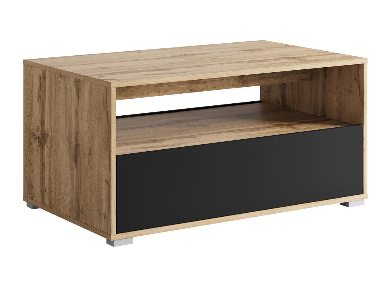 Mesa de centro Sarasota 188 (Carvalho wotan + Grafite)