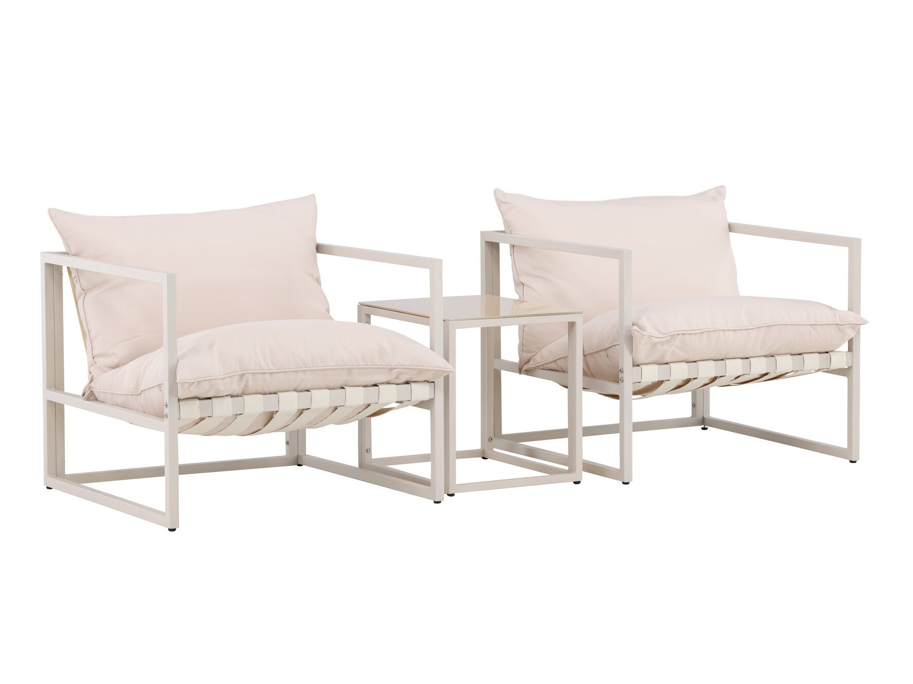 Conjunto de mobiliário para o exterior Dallas 5186 (Bege)