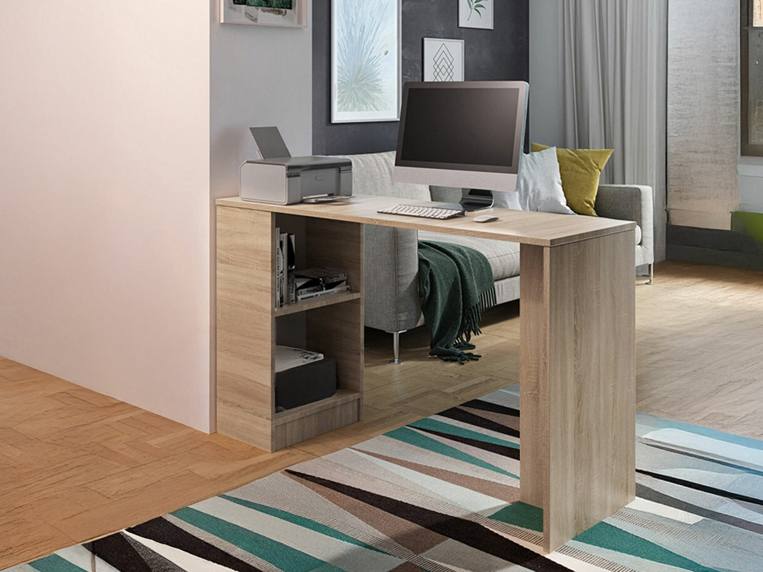 Mesa de escritório Dover 113 (Carvalho sonoma)