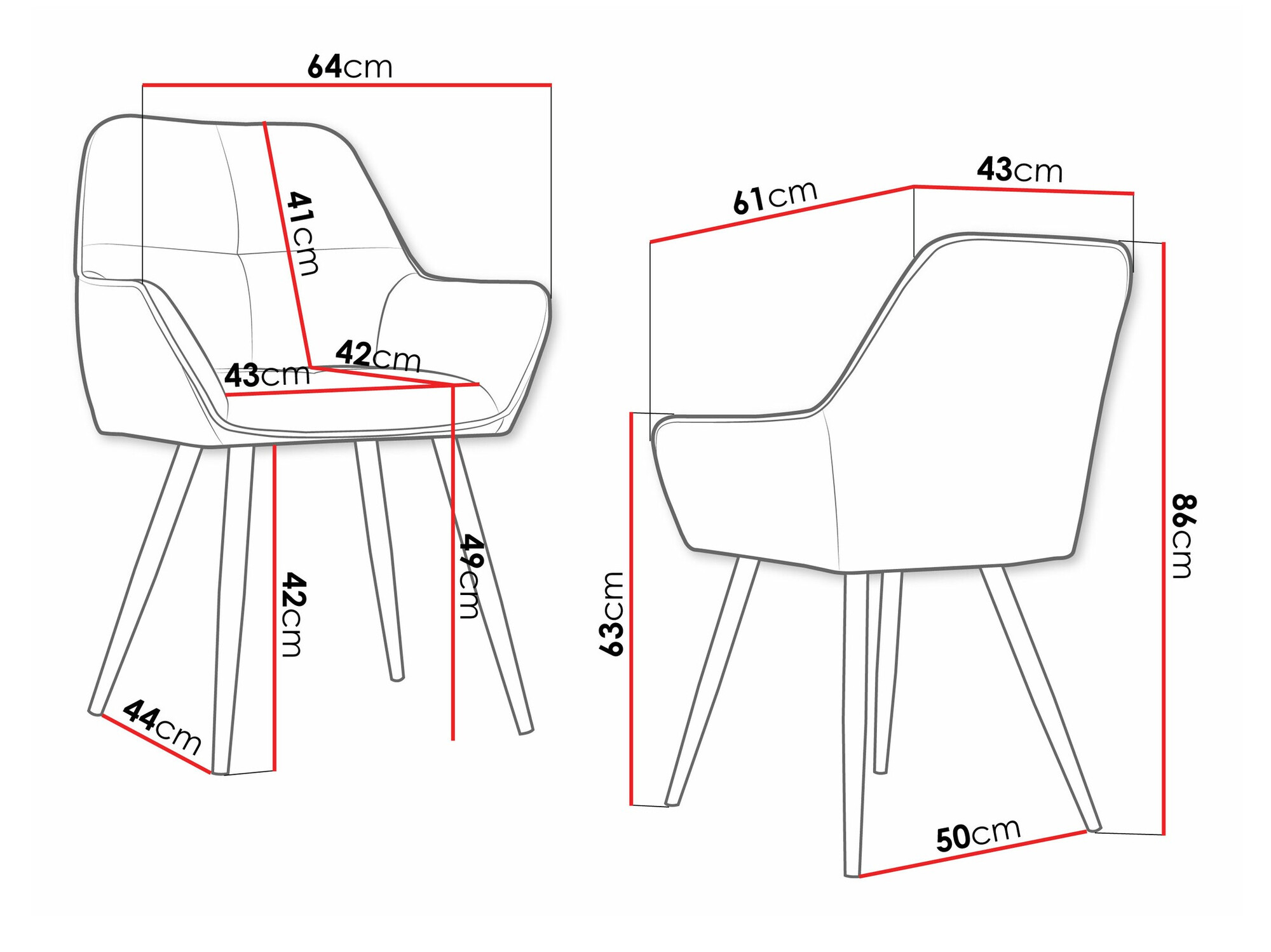 Cadeira Jackson 117 (Poso 14)