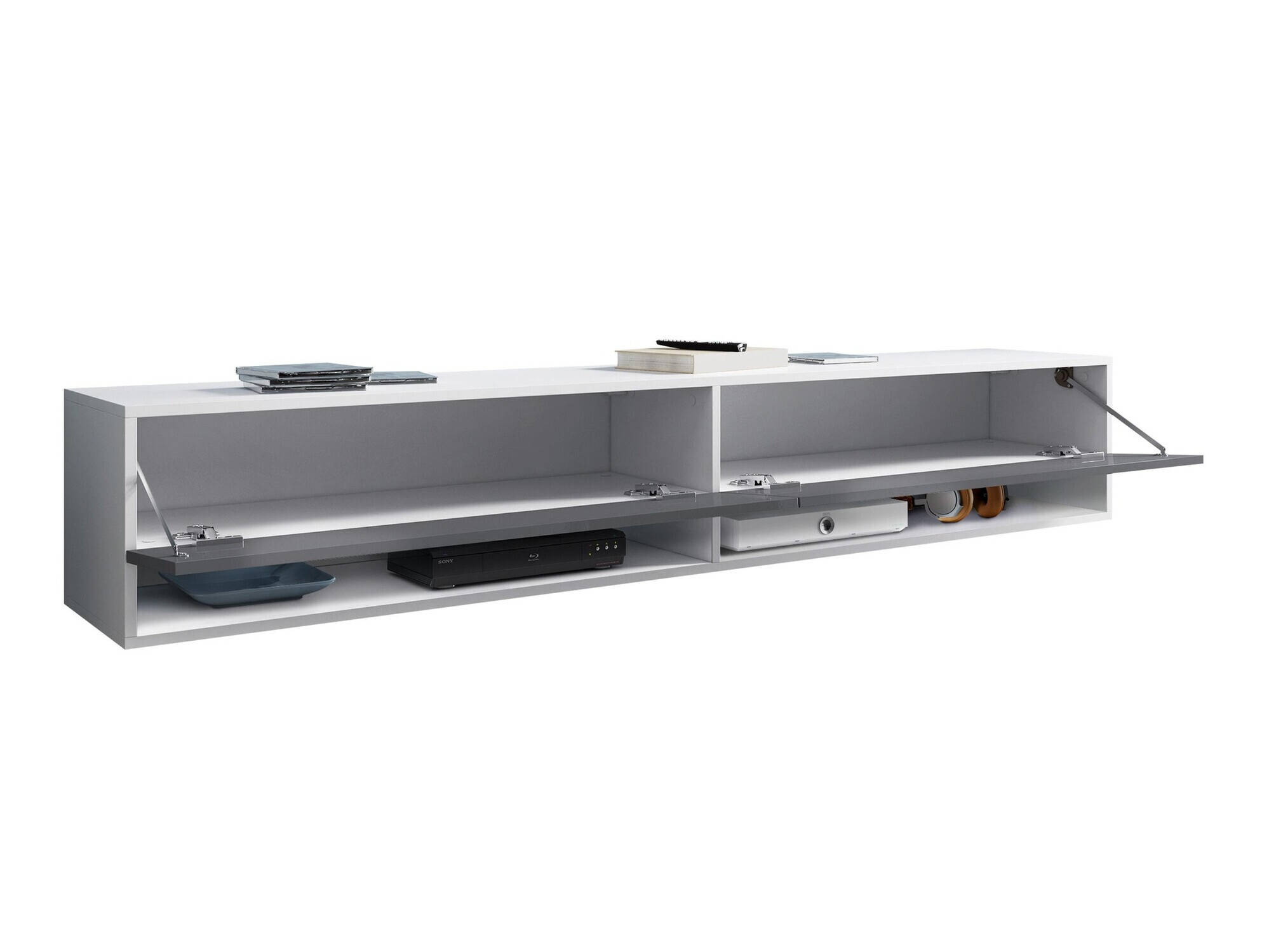 Móvel de TV Sarasota 119 (Grafite + Carvalho wotan)