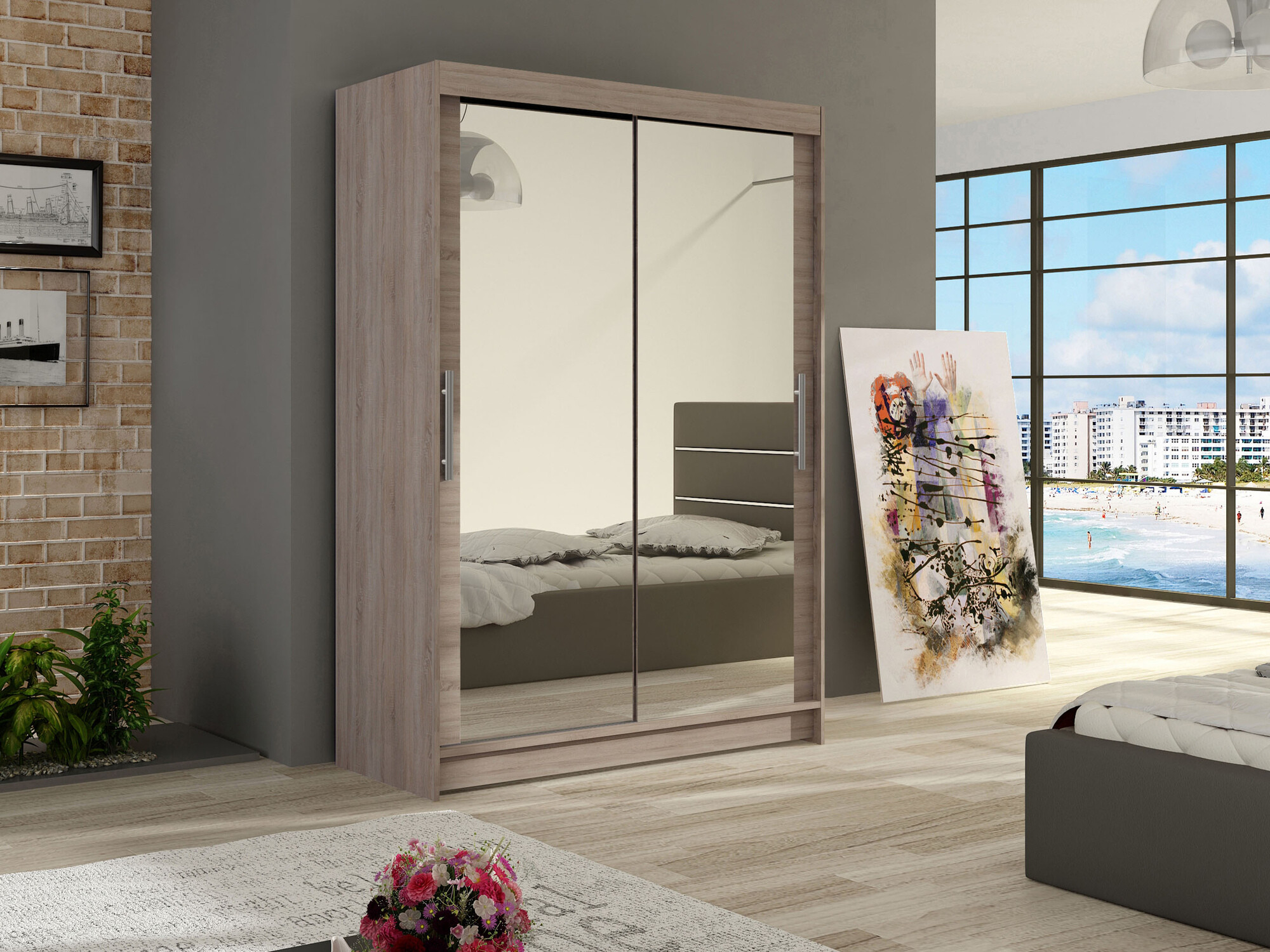 Roupeiro Closico 129 (Brigadeiro carvalho)