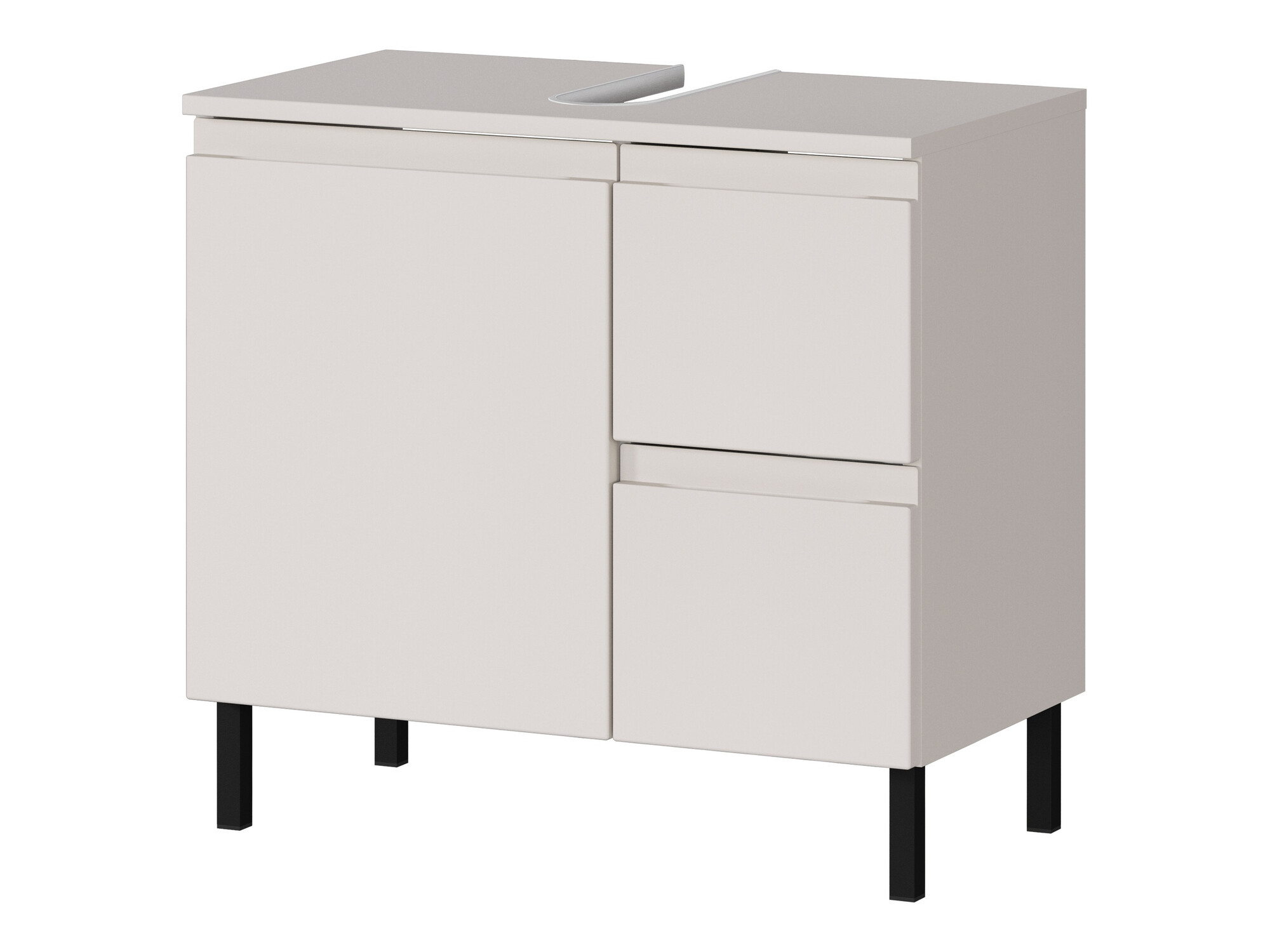 Armário com lavatório de apoio próprio para casa de banho Talmira 103 (Caxemira)