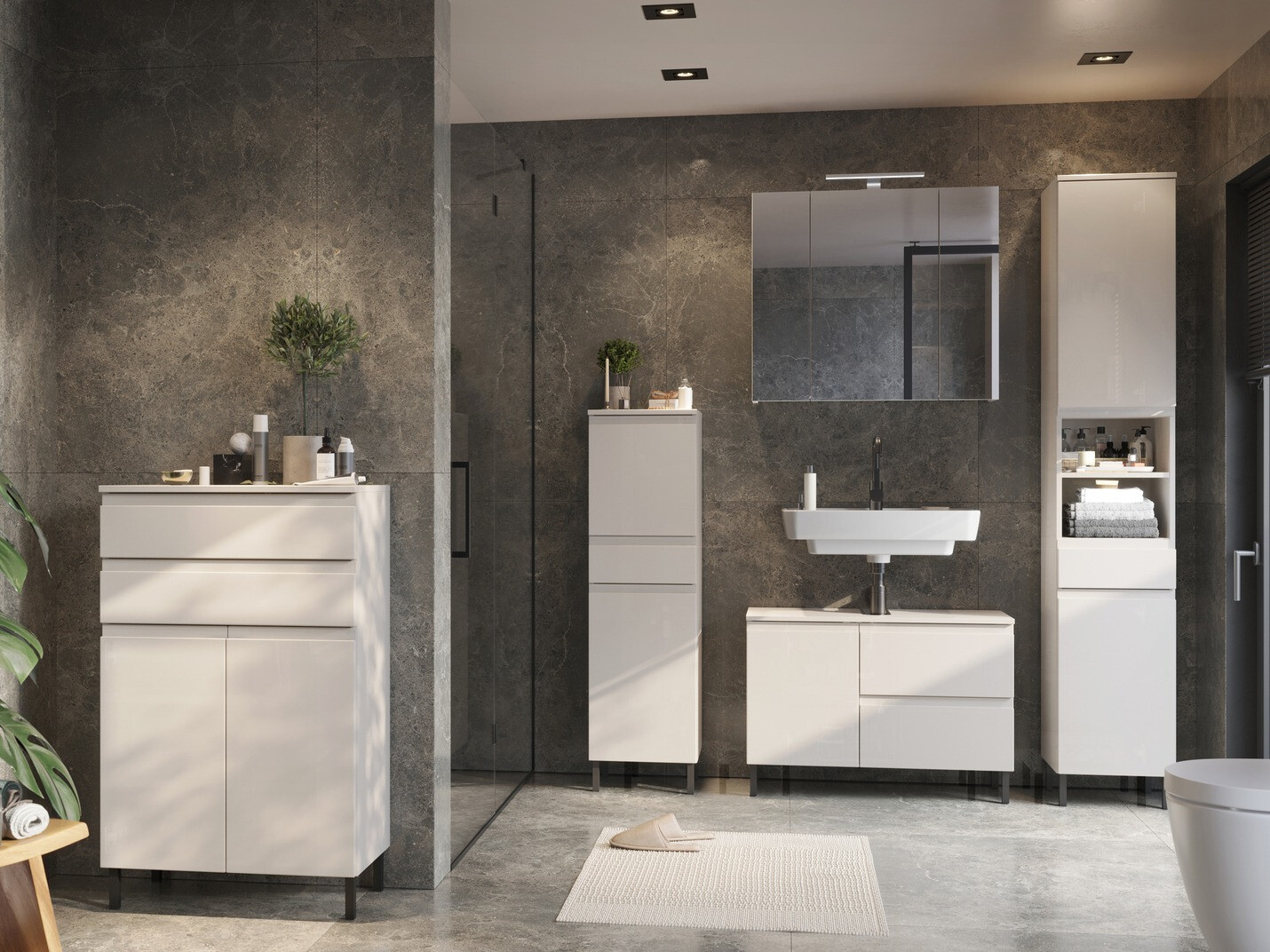 Conjunto para casa de banho Talmira 114