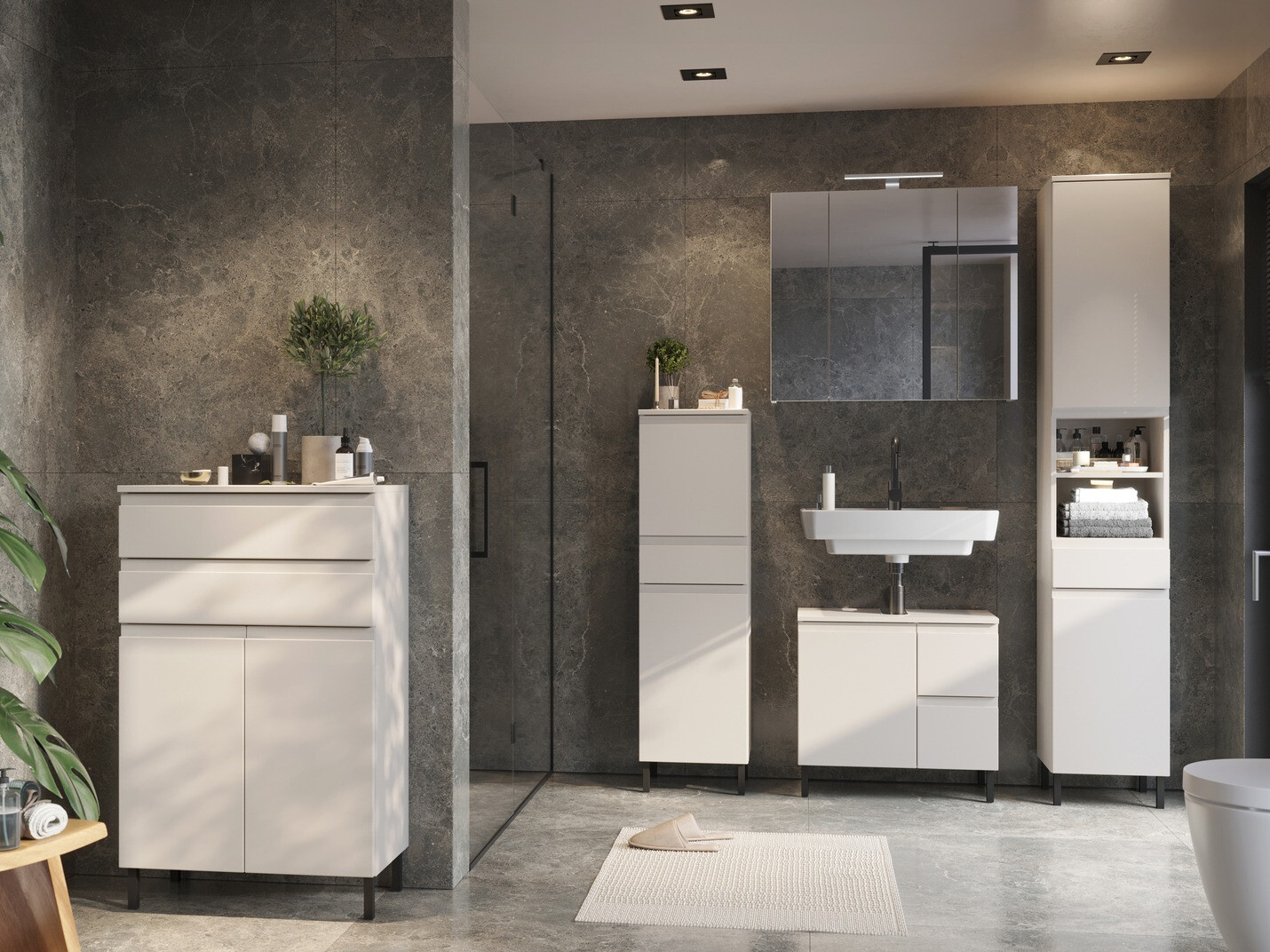 Conjunto para casa de banho Talmira 115