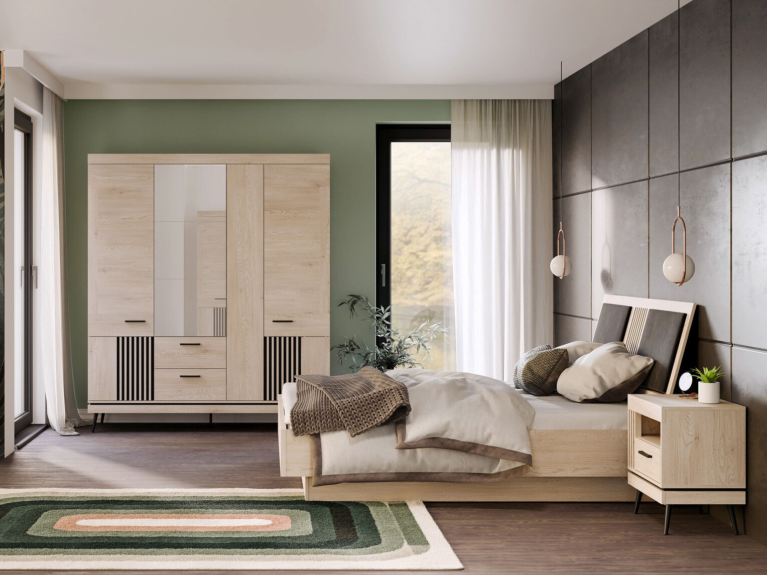 Conjunto para quarto Sermelu 123