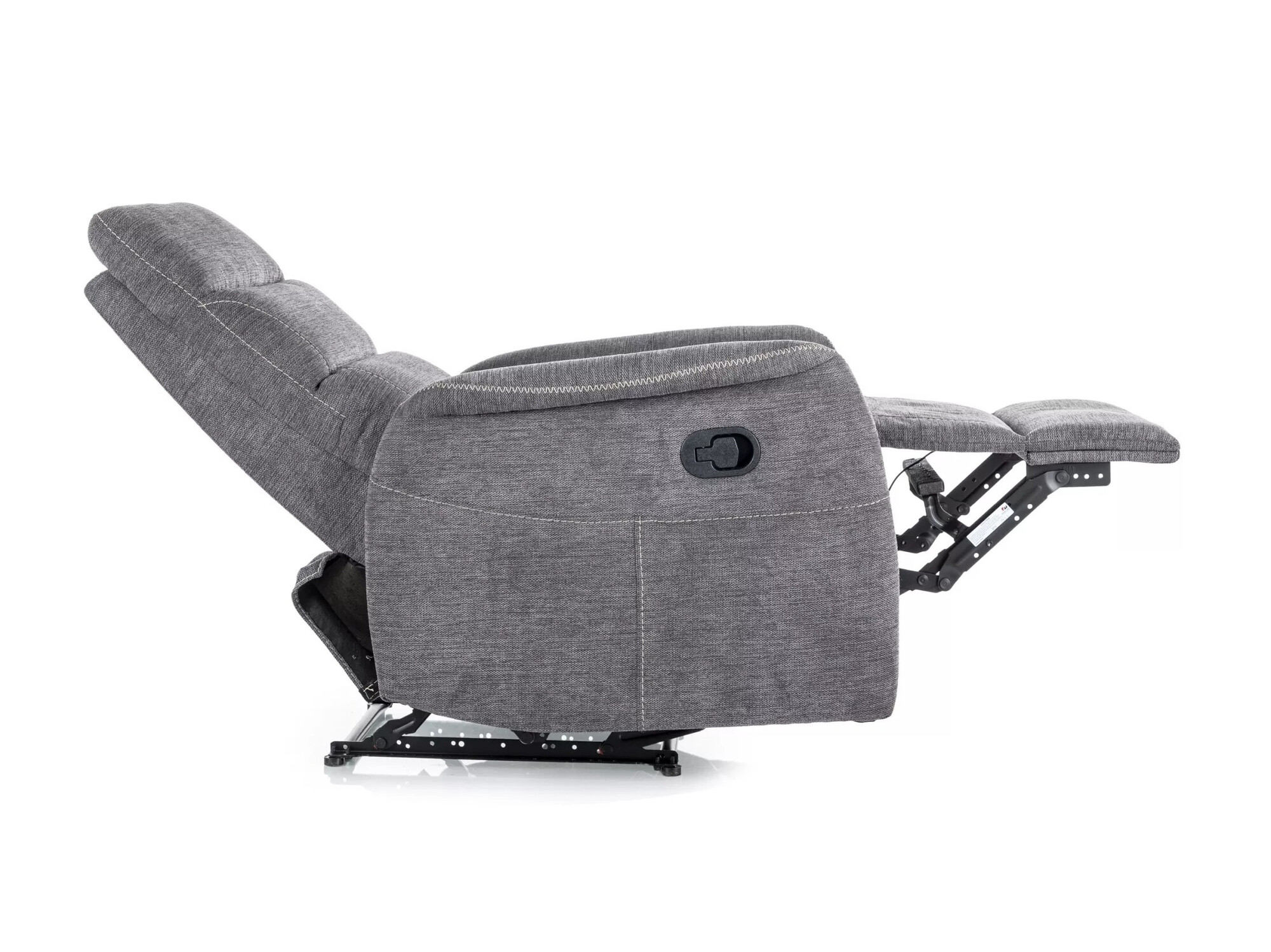 Poltrona reclinável Detroit 710 (Cinzento)