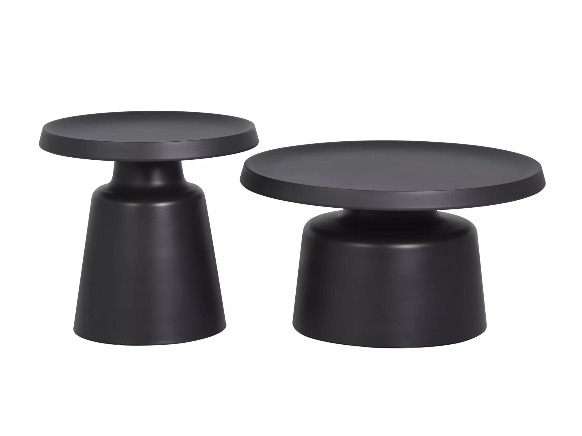 Conjunto de mesas de centro Detroit 721 (Preto)