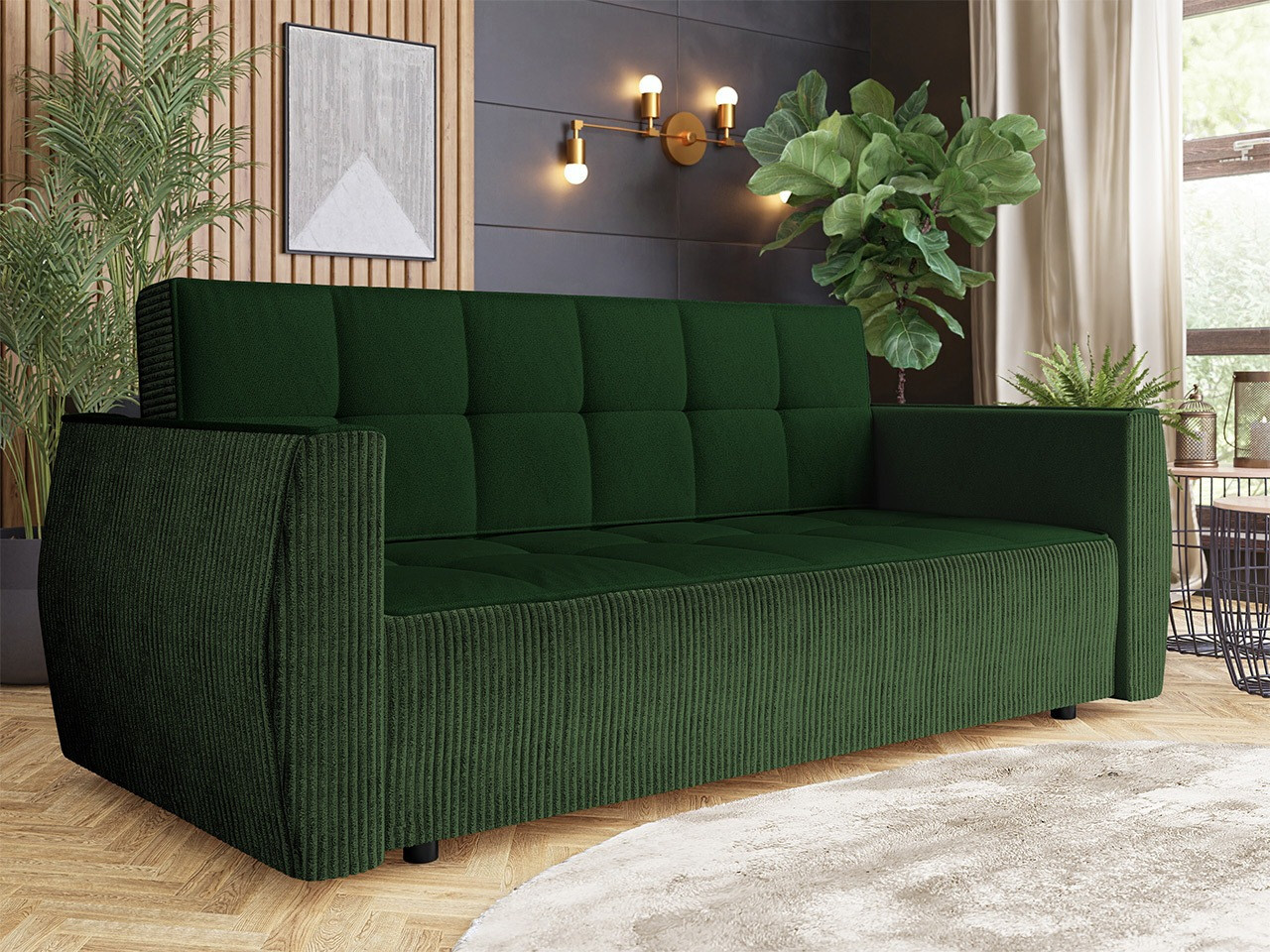 Sofá-cama Edinburg 107 (Poso 14 + Kronos 14)