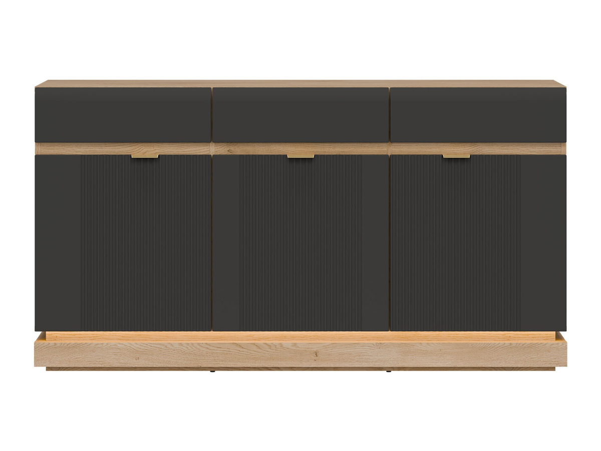 Cómoda Teselbu 104 (Antracite + Carvalho)