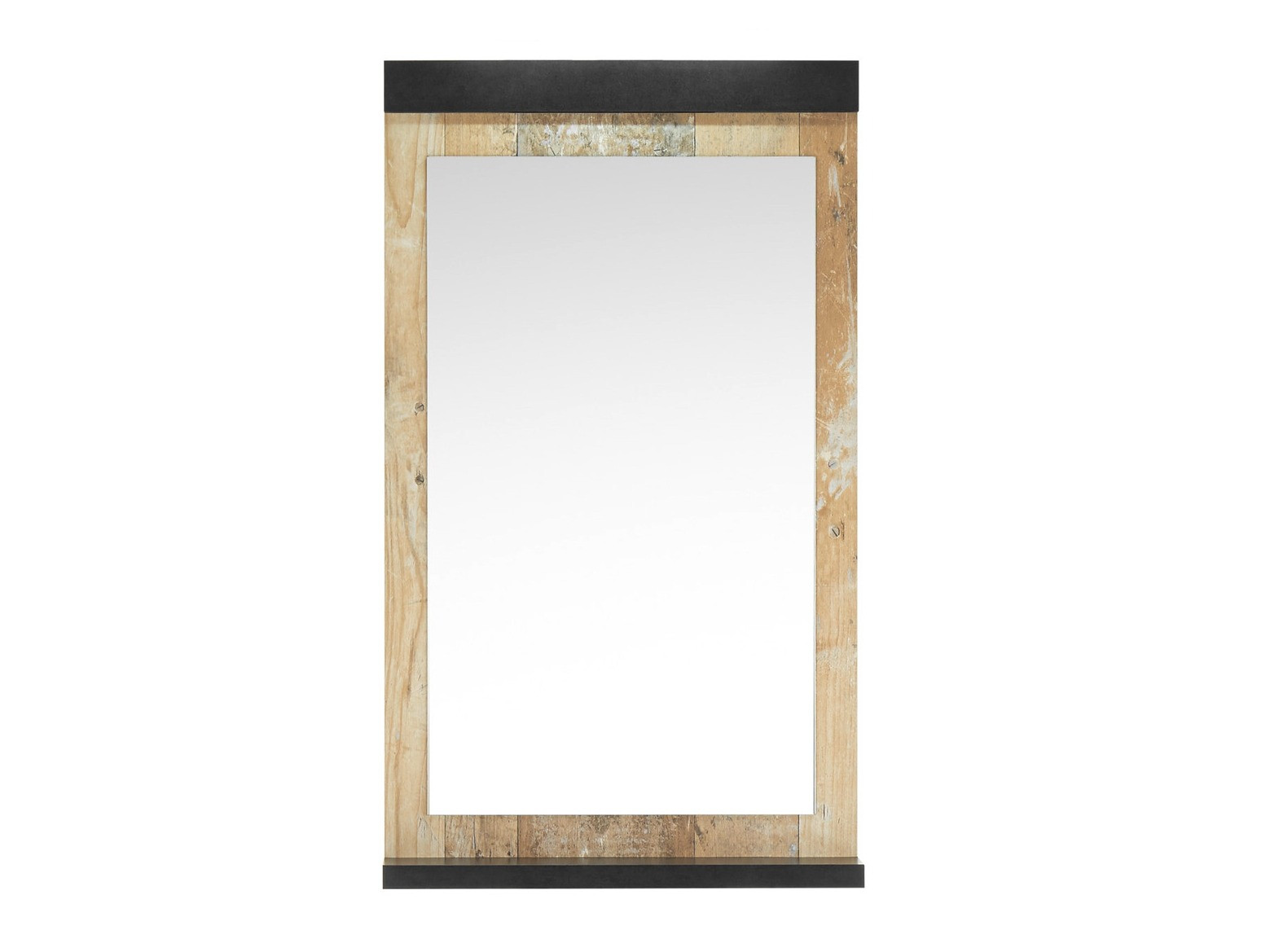 Espelho de casa de banho Cirtale 135 (Árvore envelhecida + Antracite)