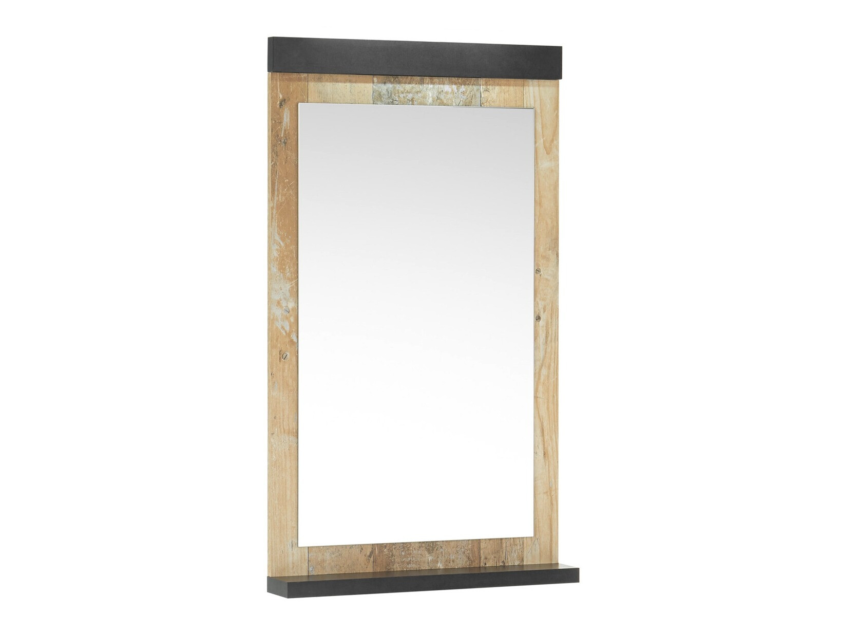 Espelho para casa de banho Cirtale 135 (Árvore envelhecida + Antracite)