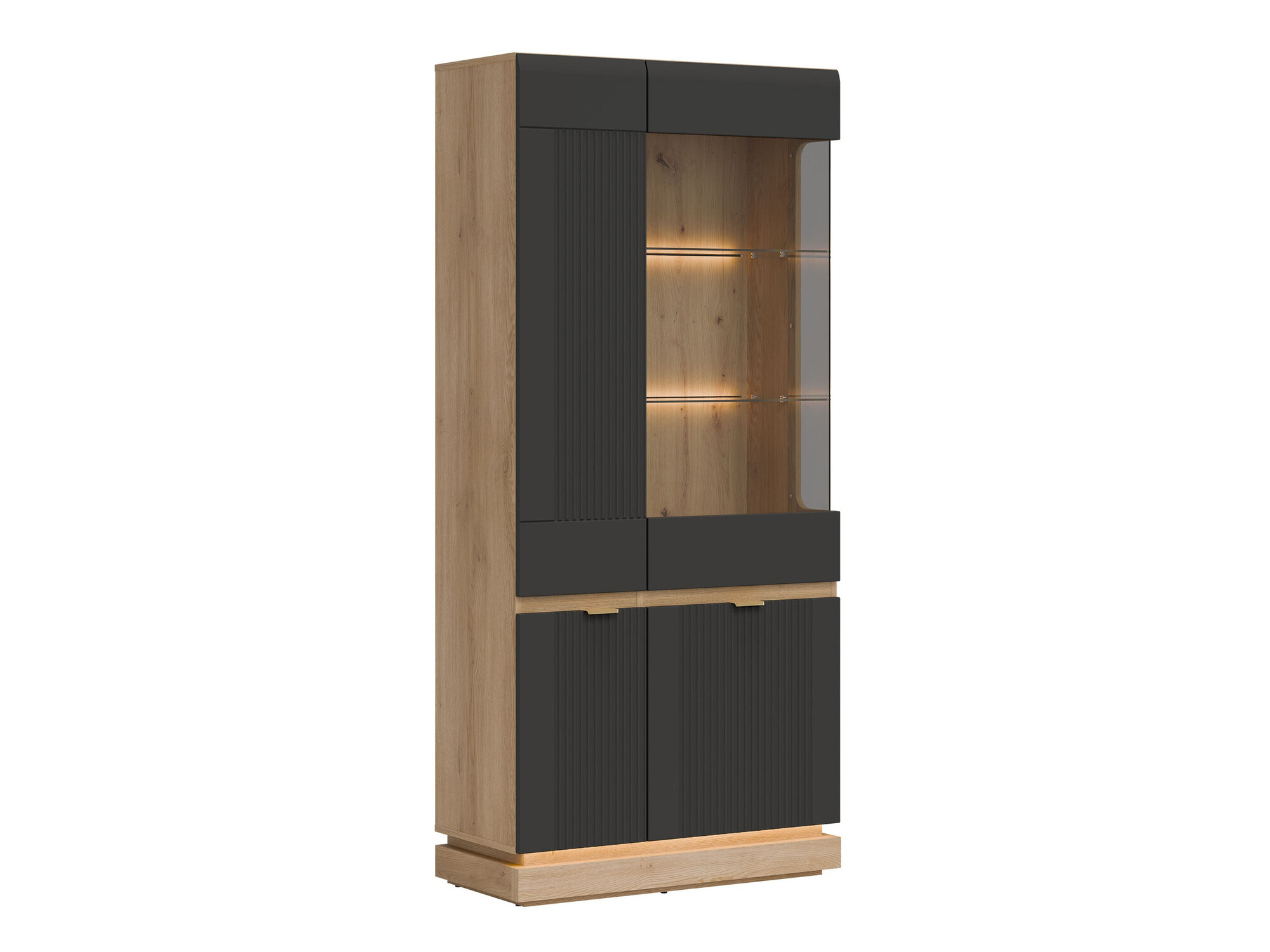 Estante Teselbu 111 (Antracite + Carvalho)