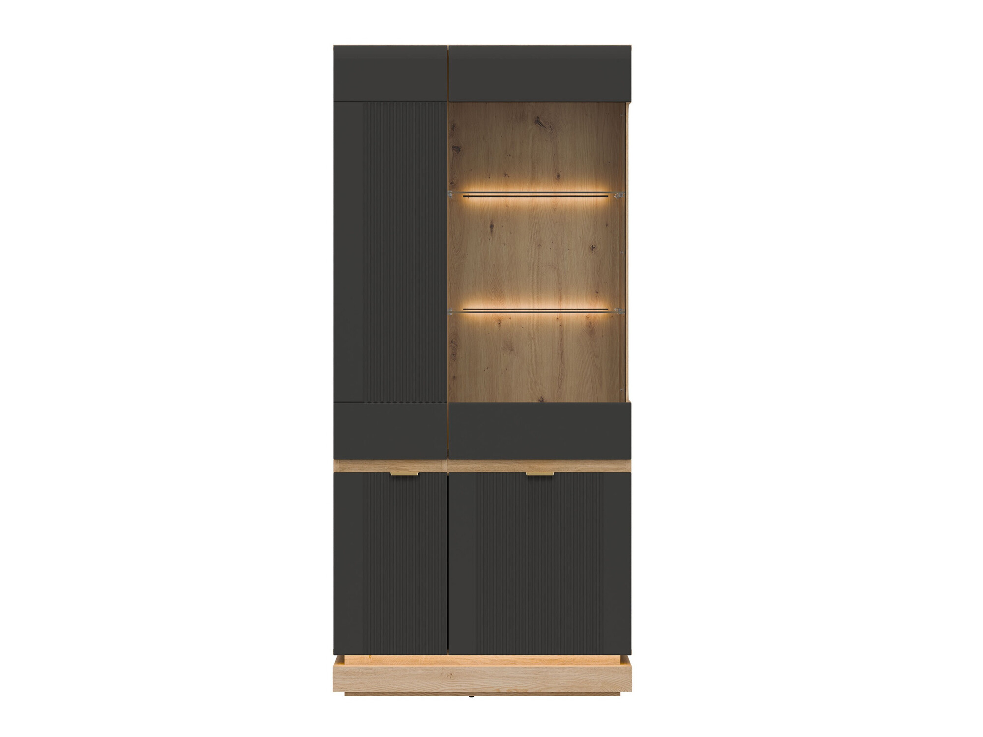 Estante Teselbu 111 (Antracite + Carvalho)