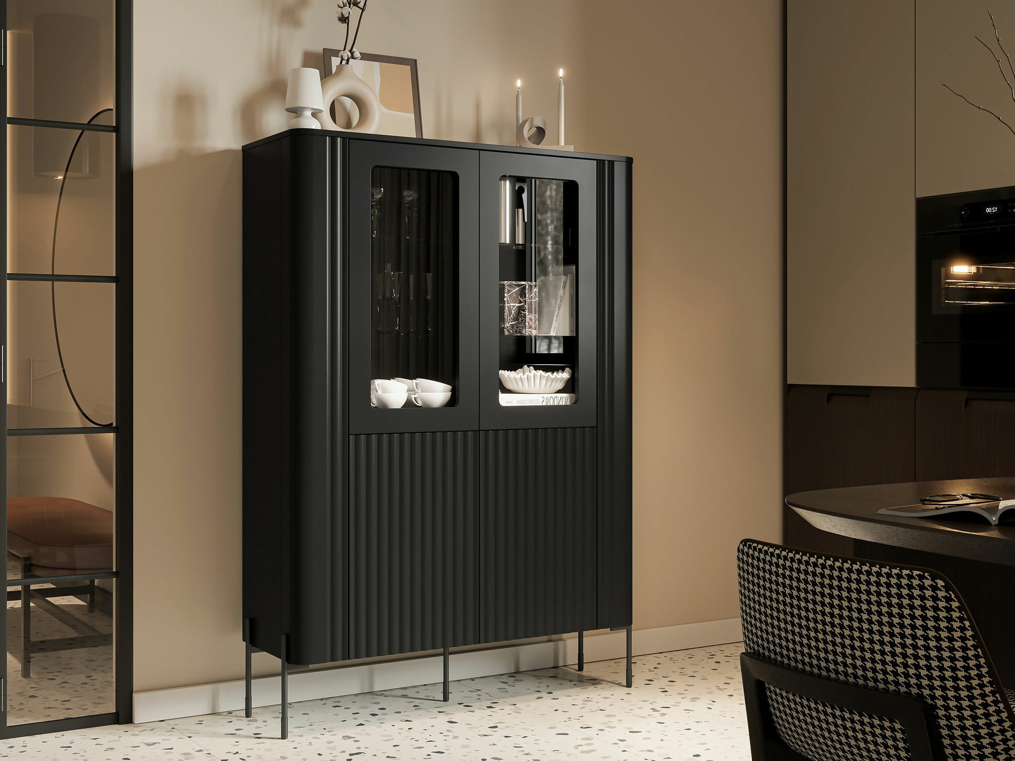 Estante Mavnue 103 (Preto)