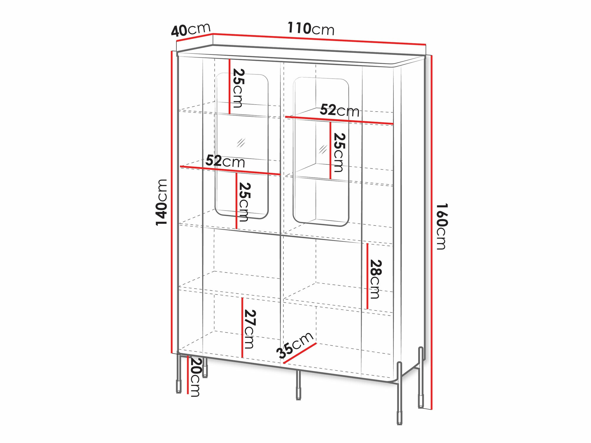 Estante Nobilitas (Caxemira)