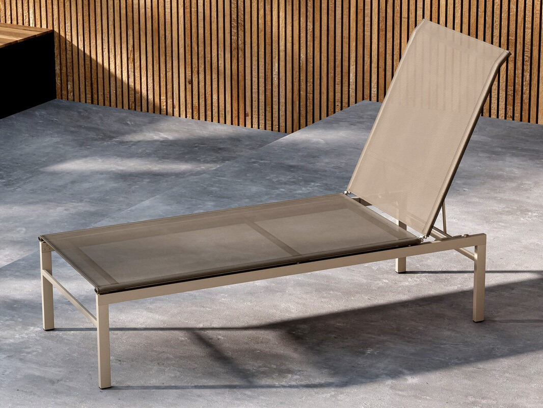 Cadeirão para o exterior Dallas 4834 (Bege + Castanho claro)