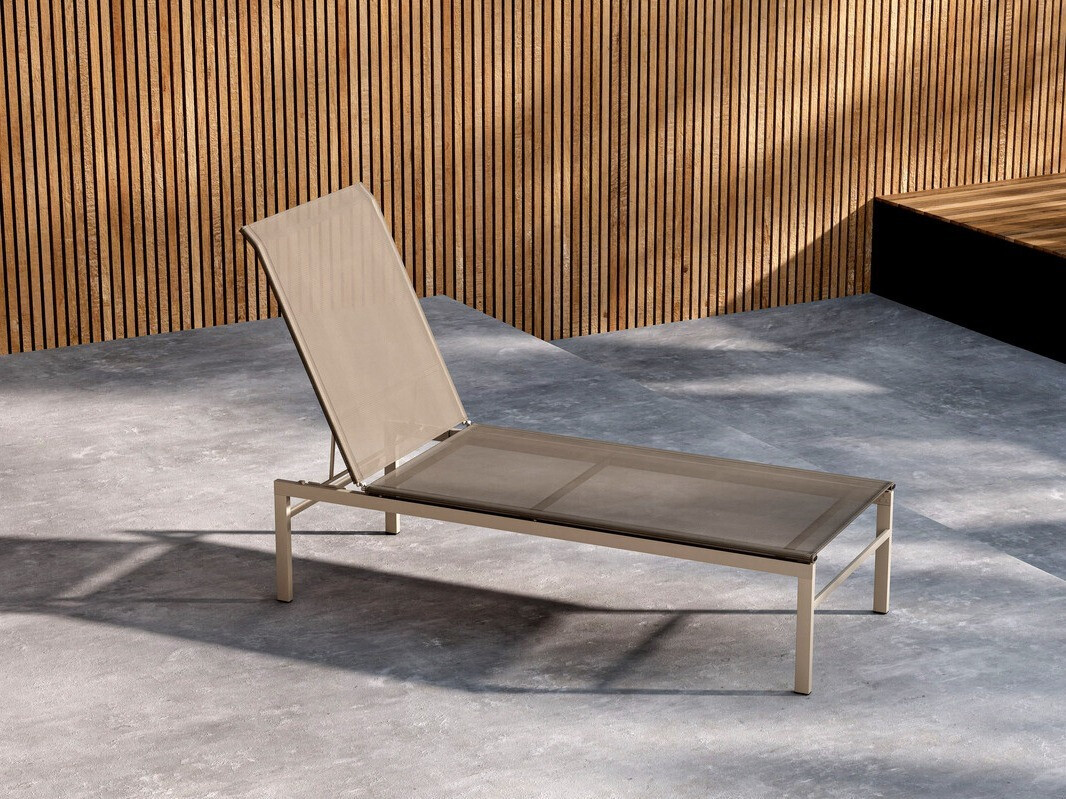 Cadeirão para o exterior Dallas 4834 (Bege + Castanho claro)