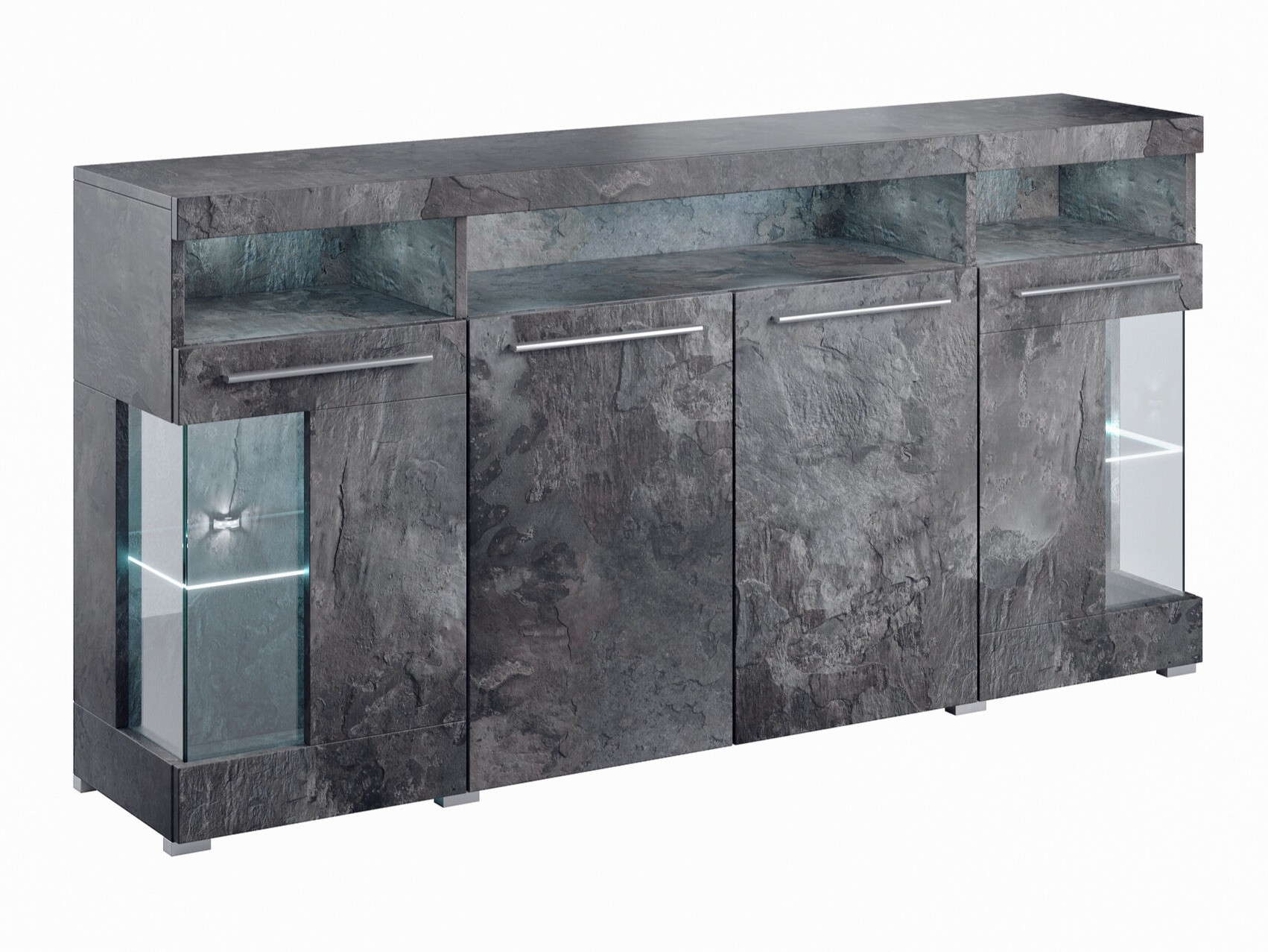 Aparador Torvire 113 (Concreto escuro)