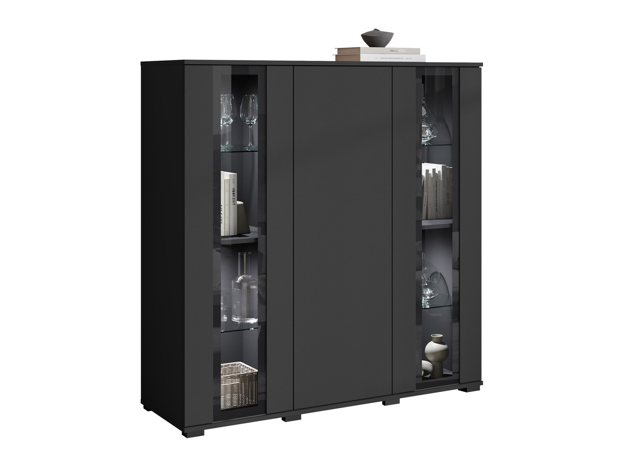 Aparador Torcame 100 (Preto)