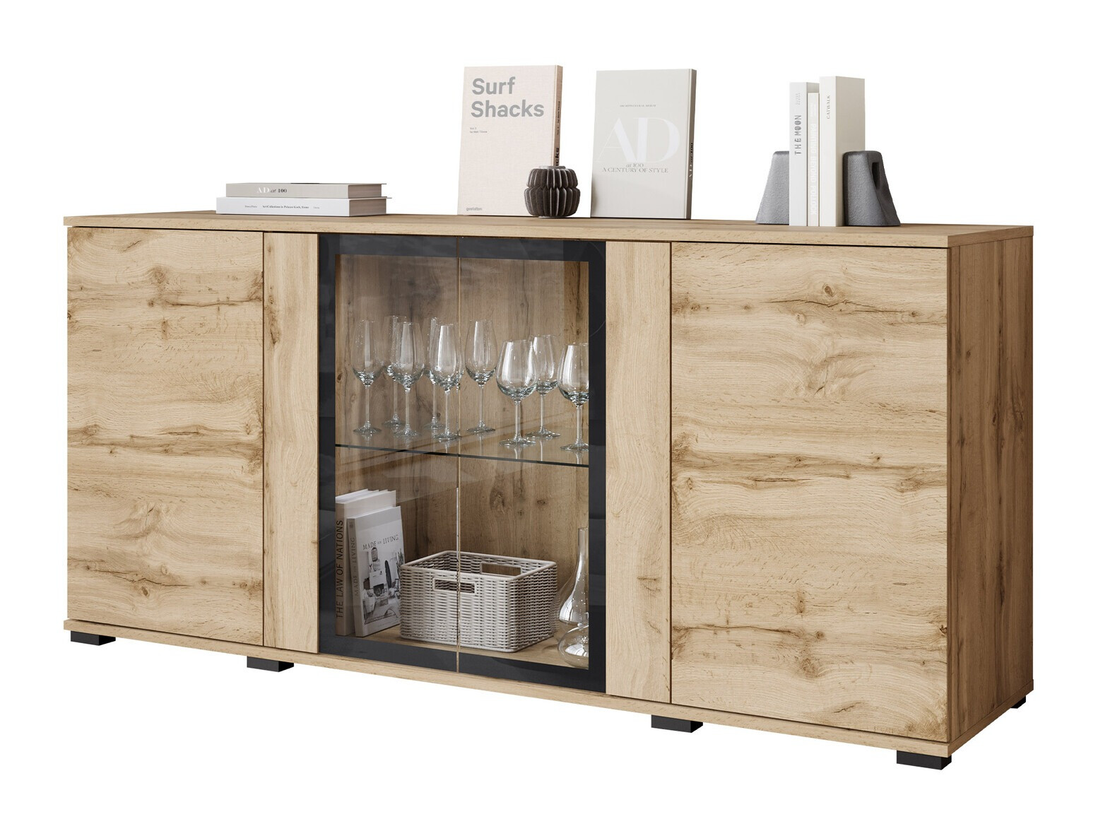 Aparador Torcame 102 (Carvalho wotan)