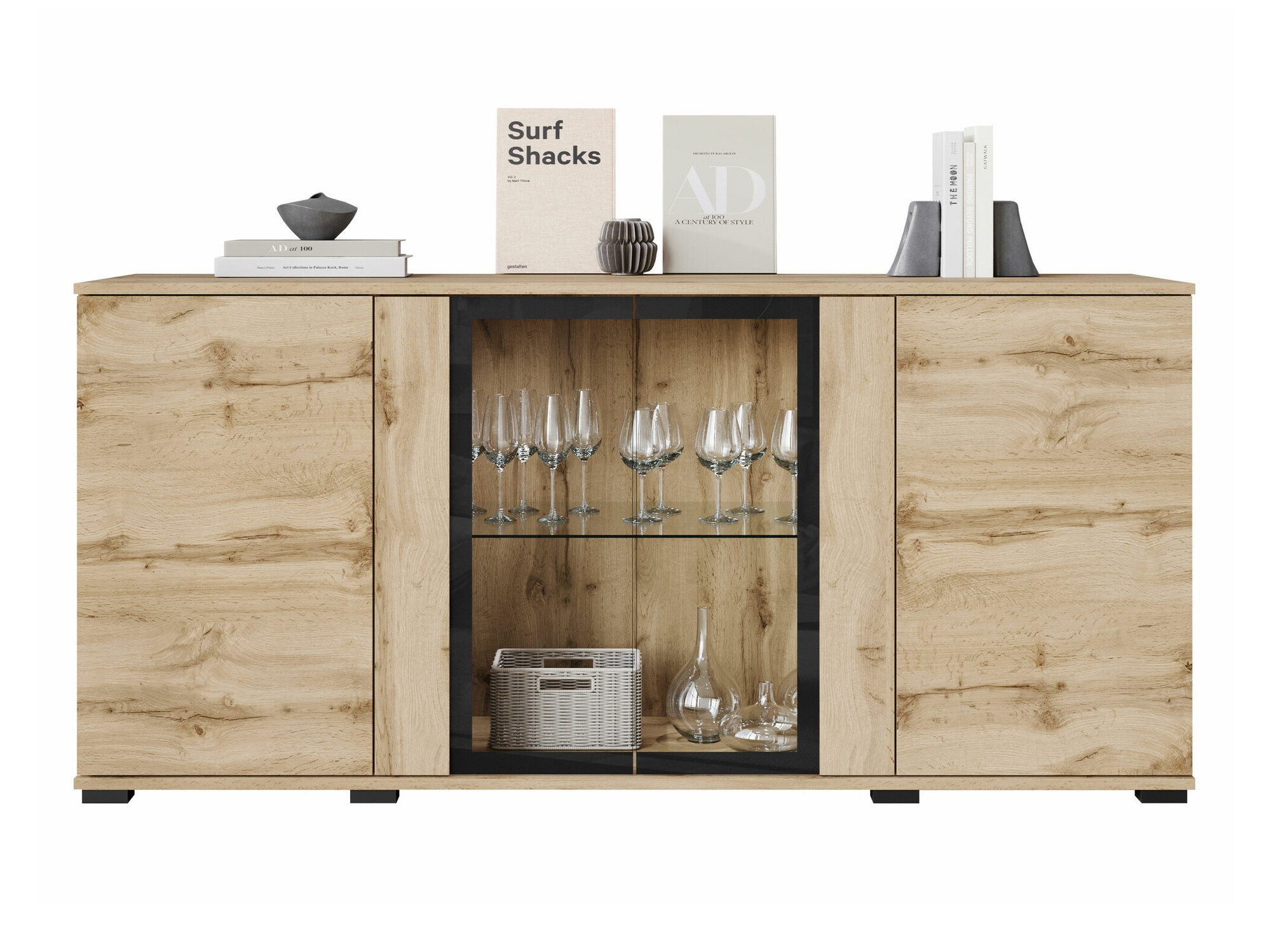 Aparador Torcame 102 (Carvalho wotan)