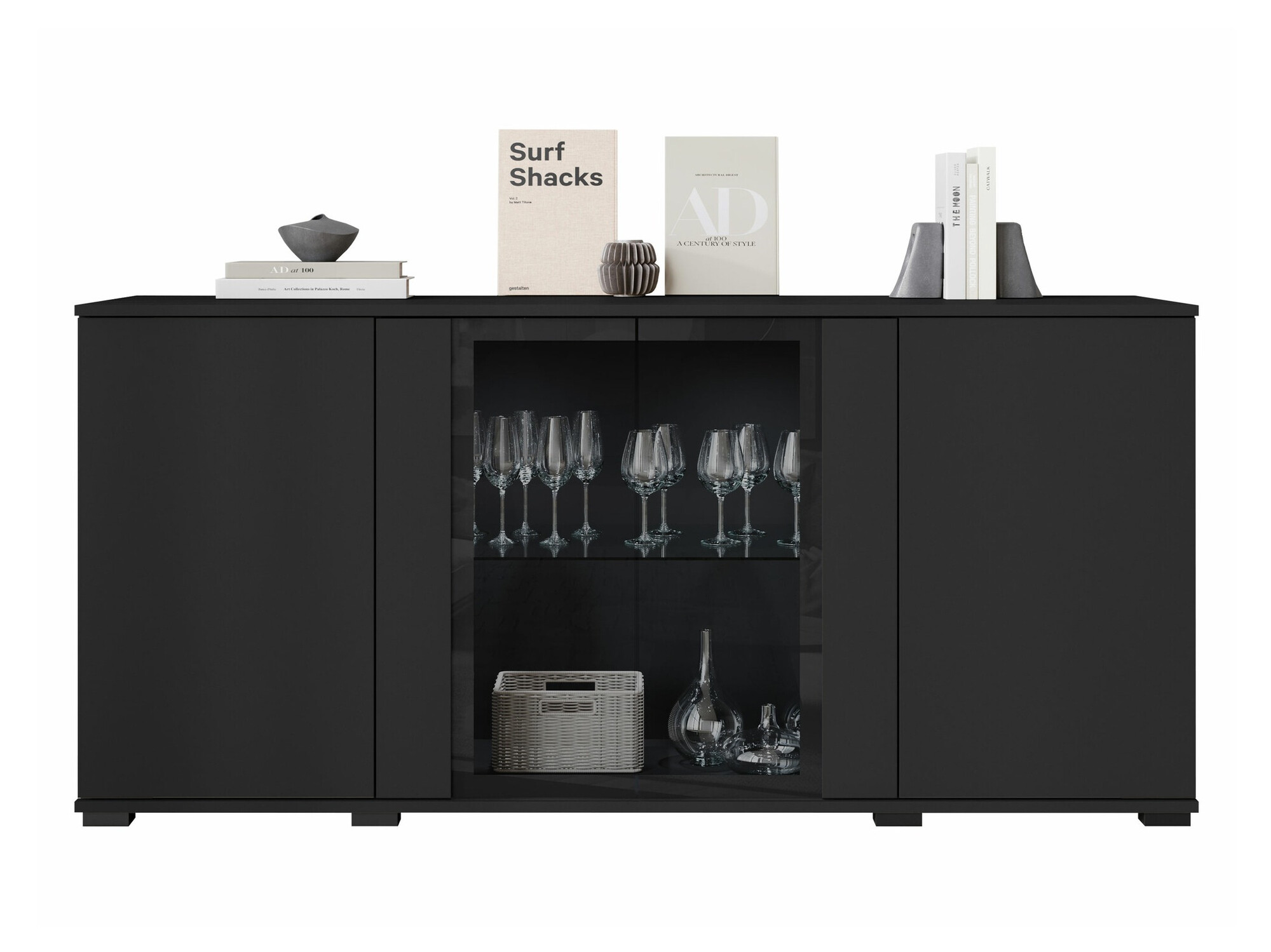 Aparador Torcame 102 (Preto)