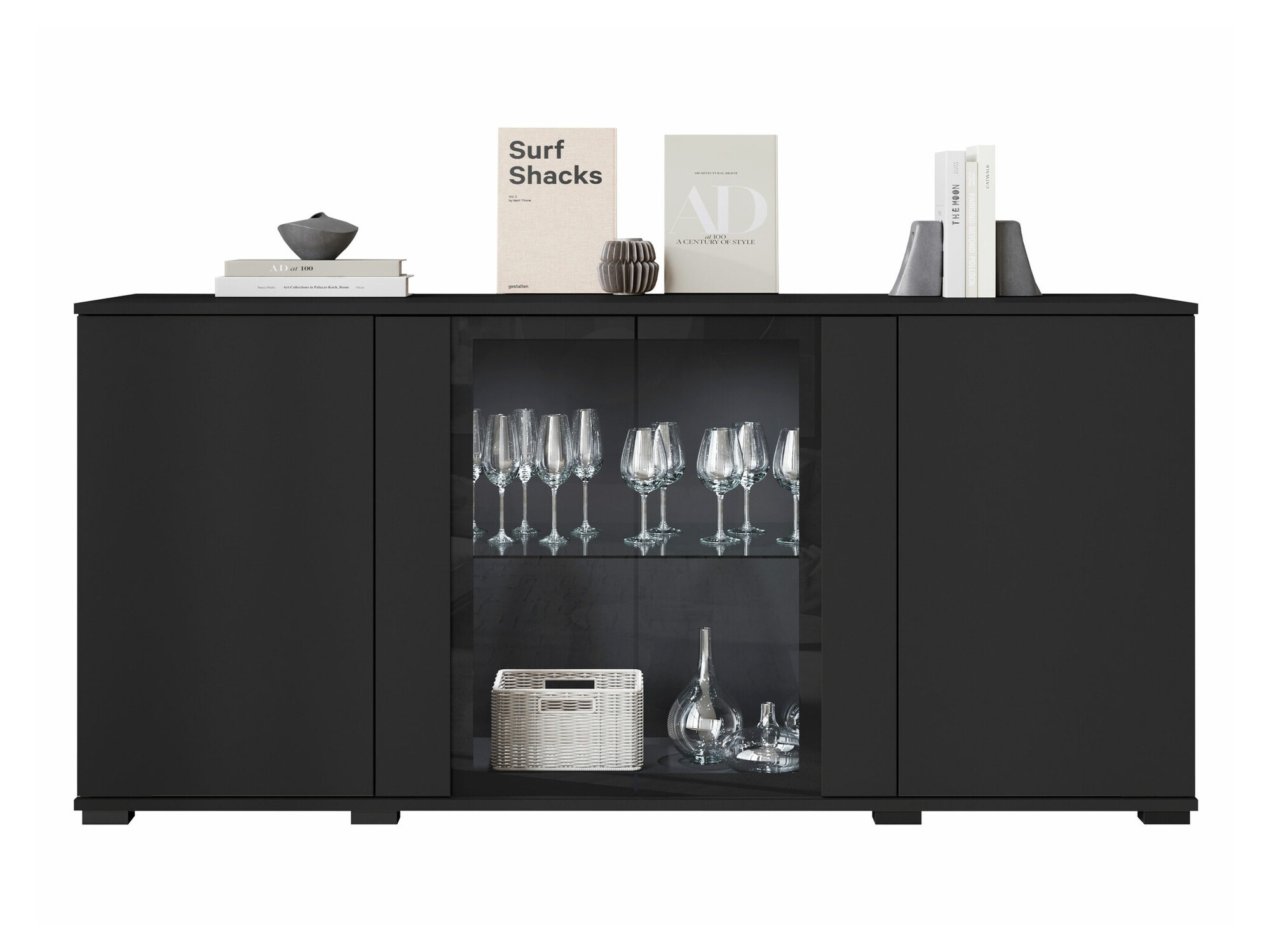 Aparador Torcame 102 (Preto)