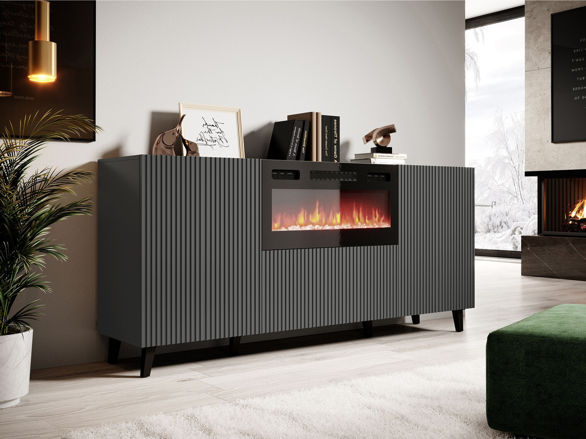 Aparador Comes I (Antracite)