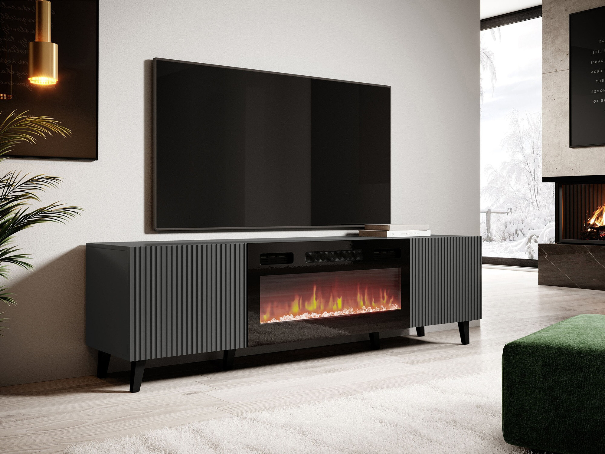 Móvel de TV Remeta 107 (Antracite)