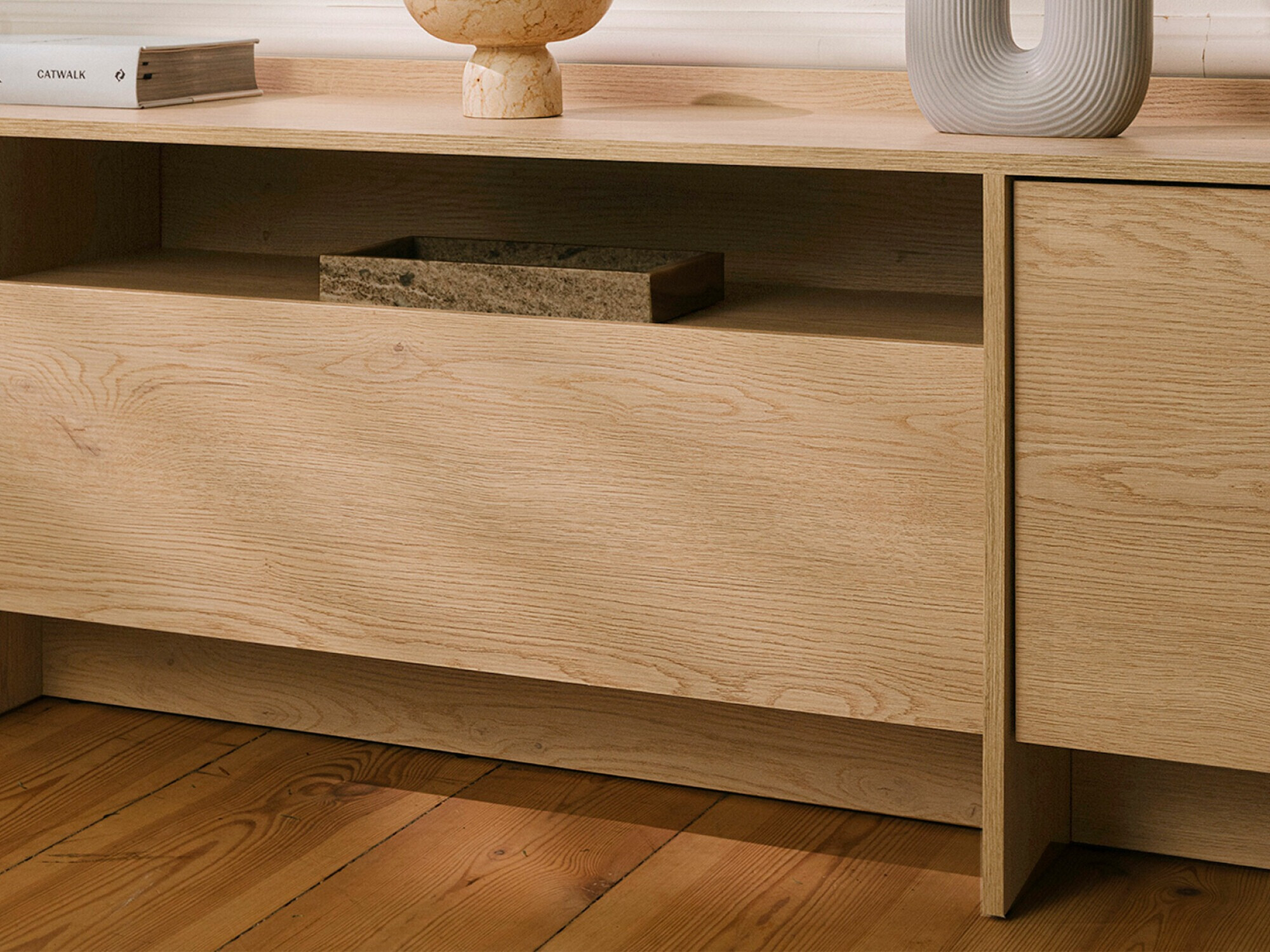 Conjunto para sala de estar Filus (Carvalho)