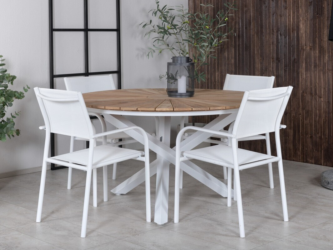 Conjunto de mesa e cadeiras Dallas 543
