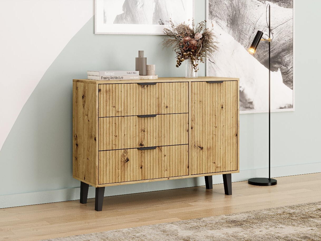 Cómoda Mandeville 280 (Carvalho Artisan)