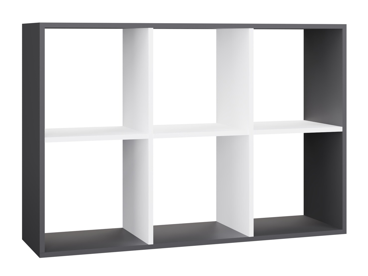 Estante Mandeville 287 (Branco + Antracite)
