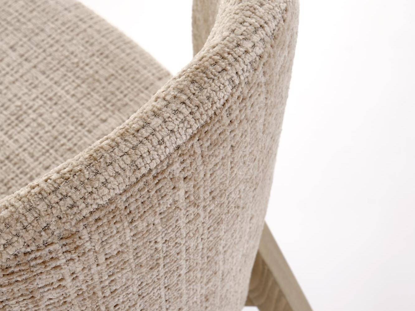 Cadeira Houston 1931 (Bege + Nogueira)