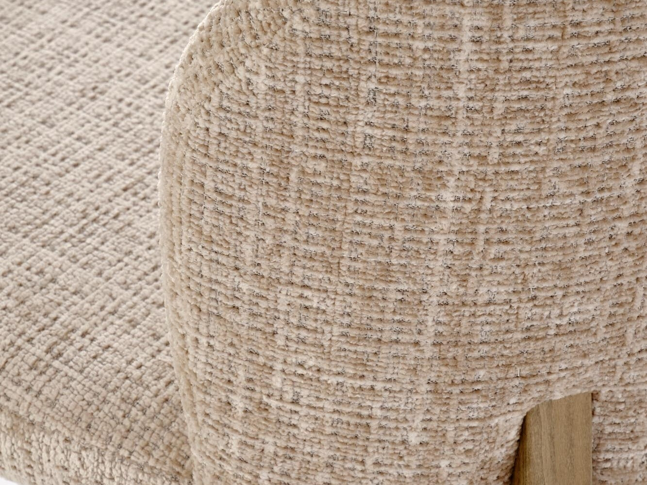 Cadeira Houston 1931 (Bege + Nogueira)