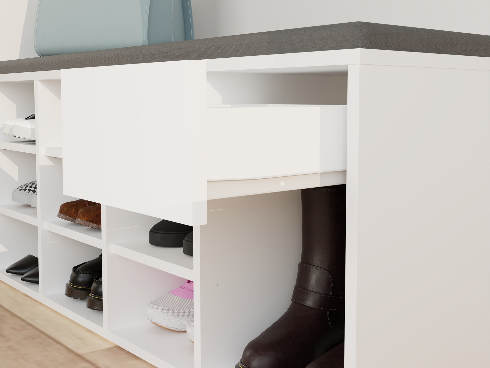 Sapateira Mandeville 322 (Branco)