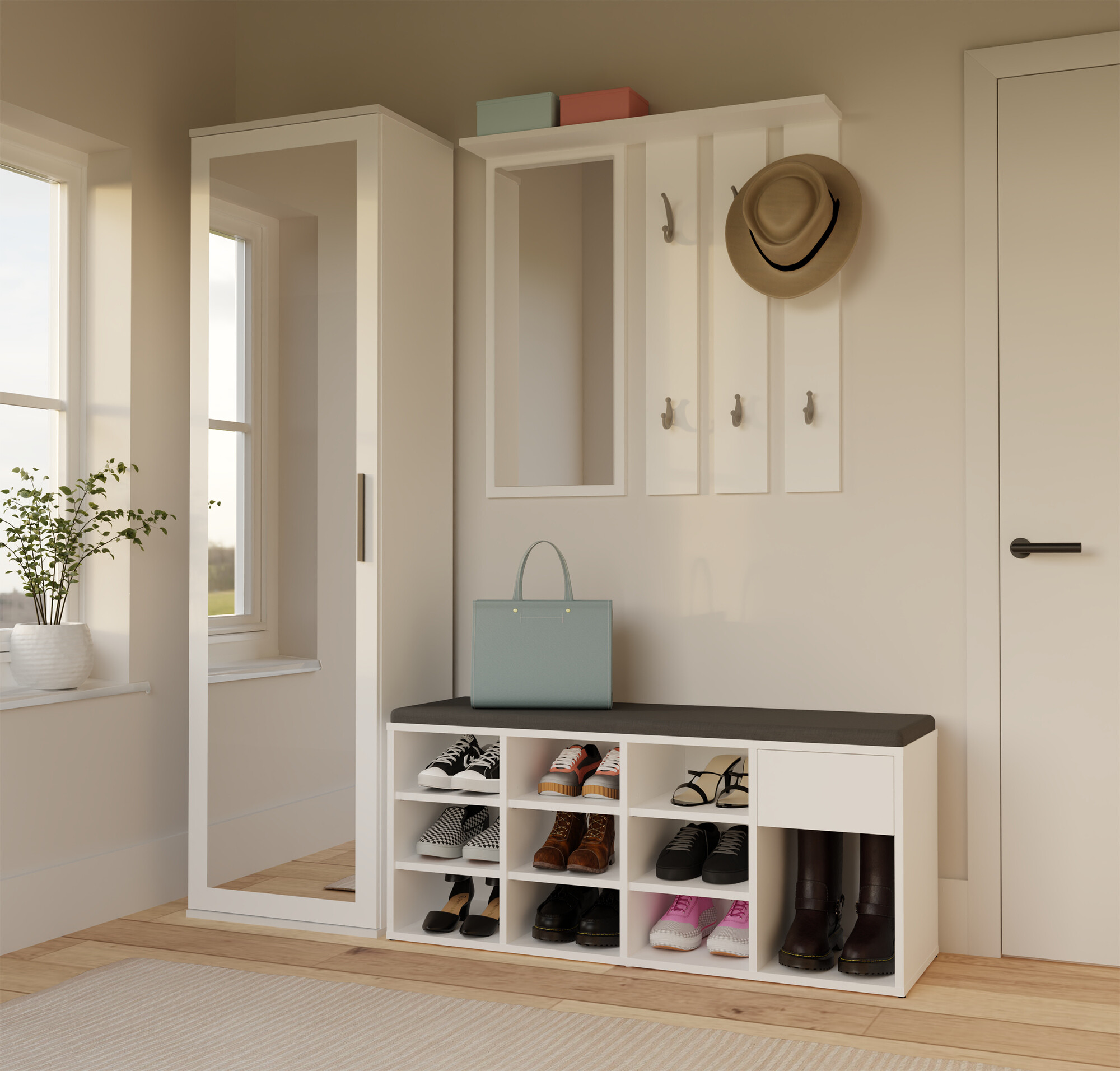 Sapateira Mandeville 322 (Branco)