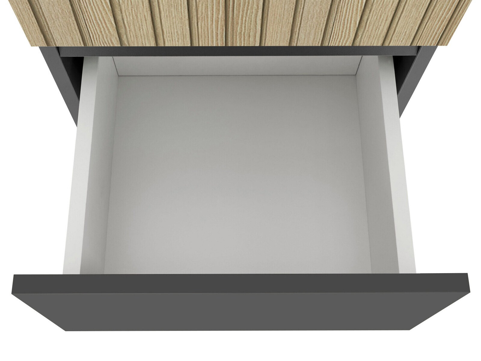 Armário colocado para casa de banho Soncamu 102 (Antracite + Carvalho claro)