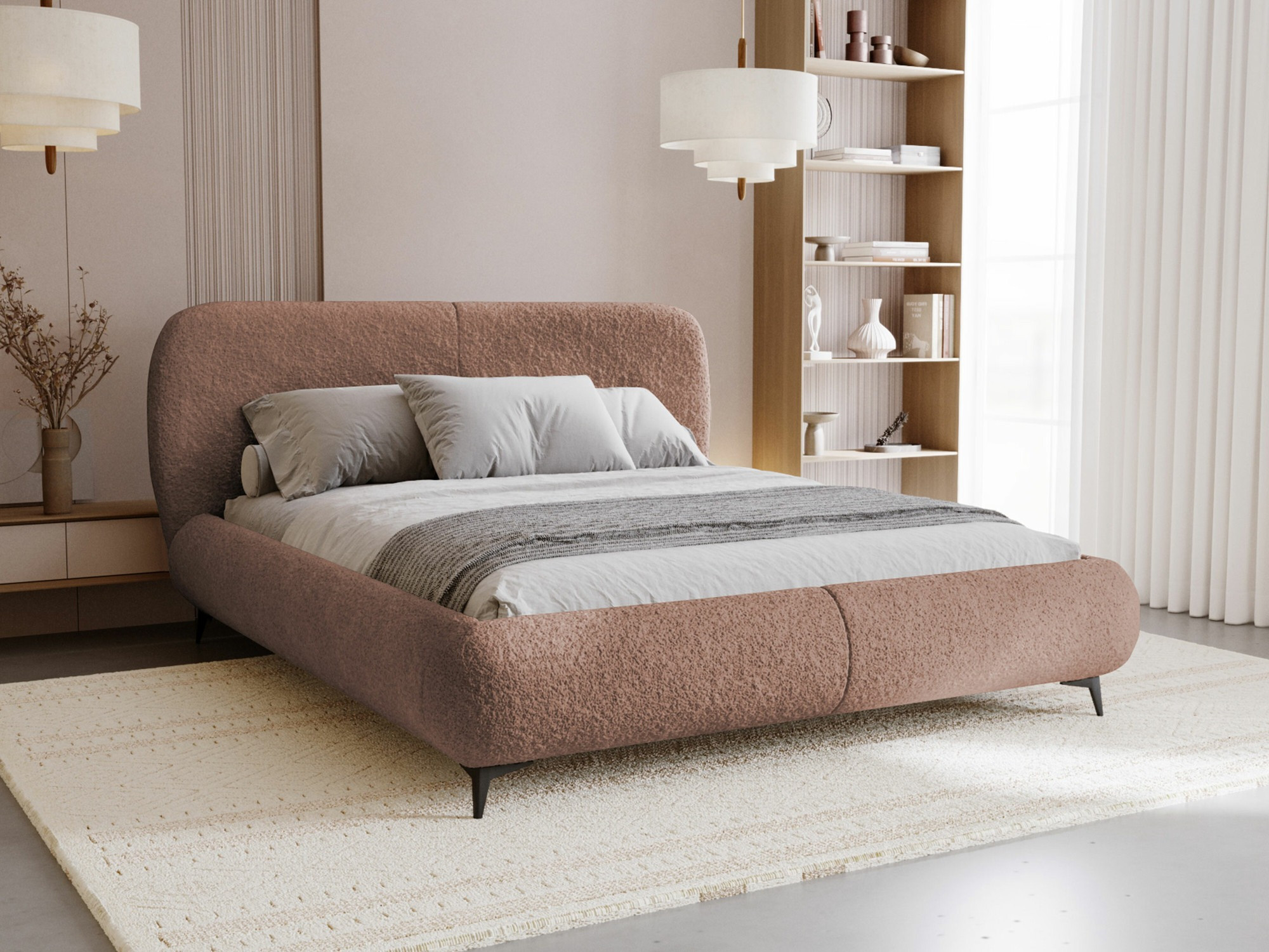 Cama Clovis 119 (Coral 45)