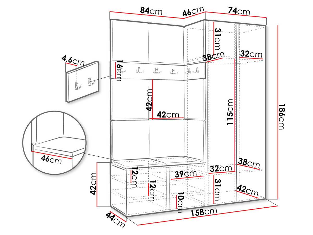 Conjunto para corredor Hartford 278 (Manila 35)
