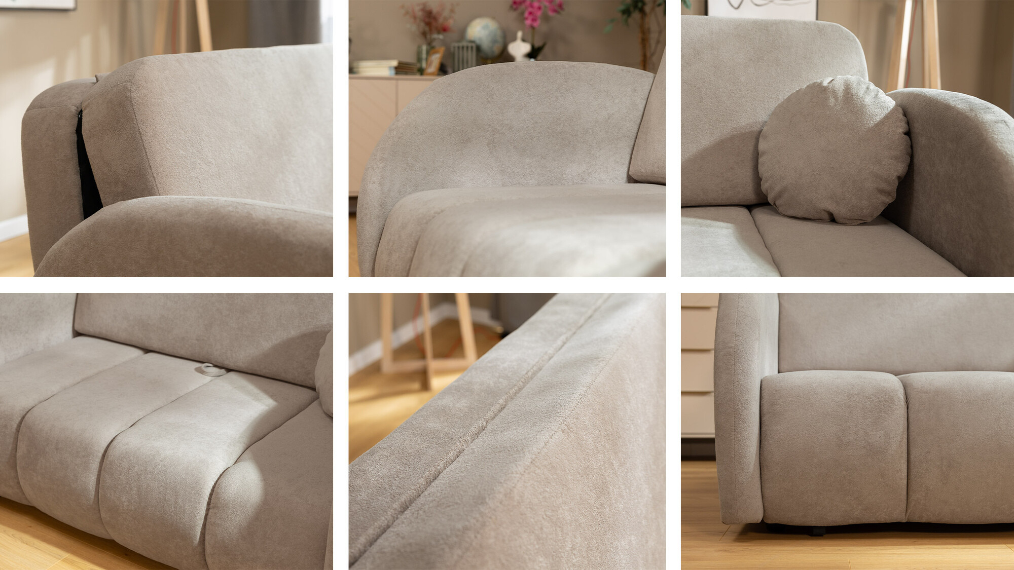 Sofá-cama Citral III (Velo 633)